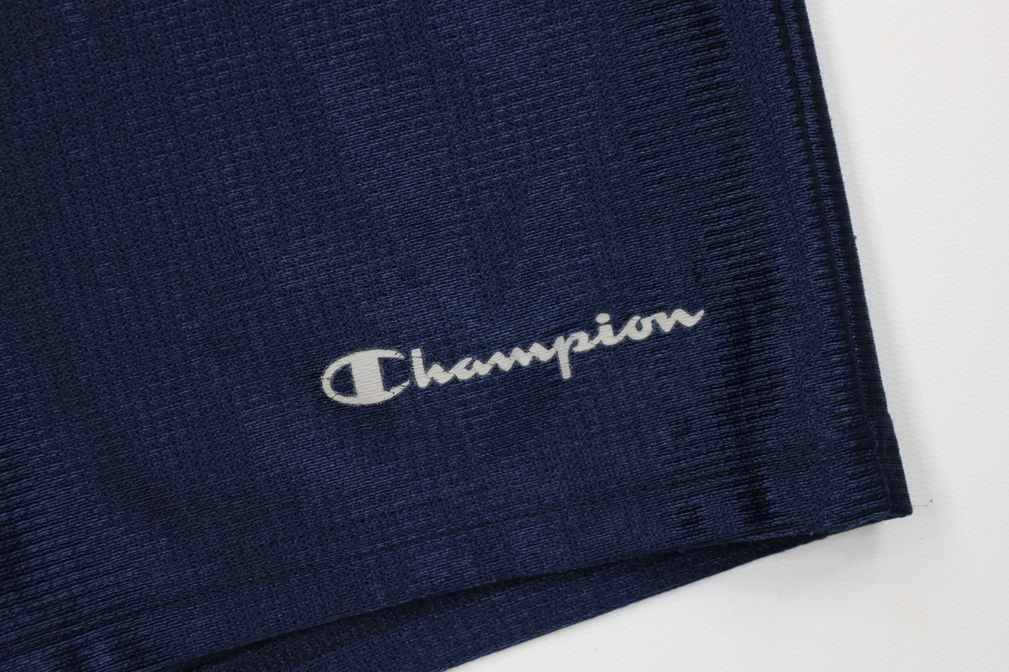 Champion Vintage 90s Y2K Champion Gym Training Basketball Shorts Blue Size US 34 / EU 50 - 5 Thumbnail
