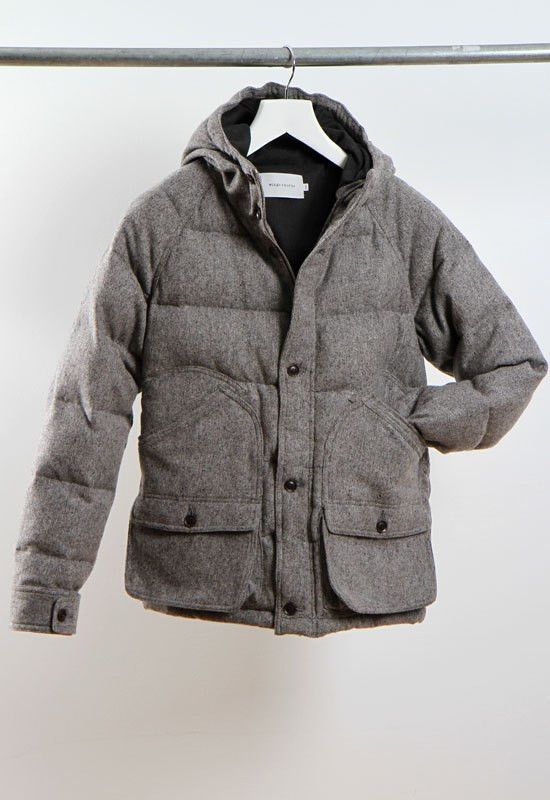 Wings + Horns Grey Wool Parka from FW2010