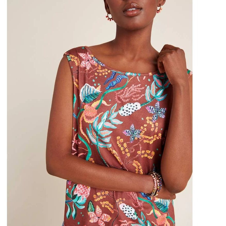 Anthropologie Anthropologie ALDOMARTINS Aimee Botanical Tank $88 SMALL Size S / US 4 / IT 40 - 4 Thumbnail