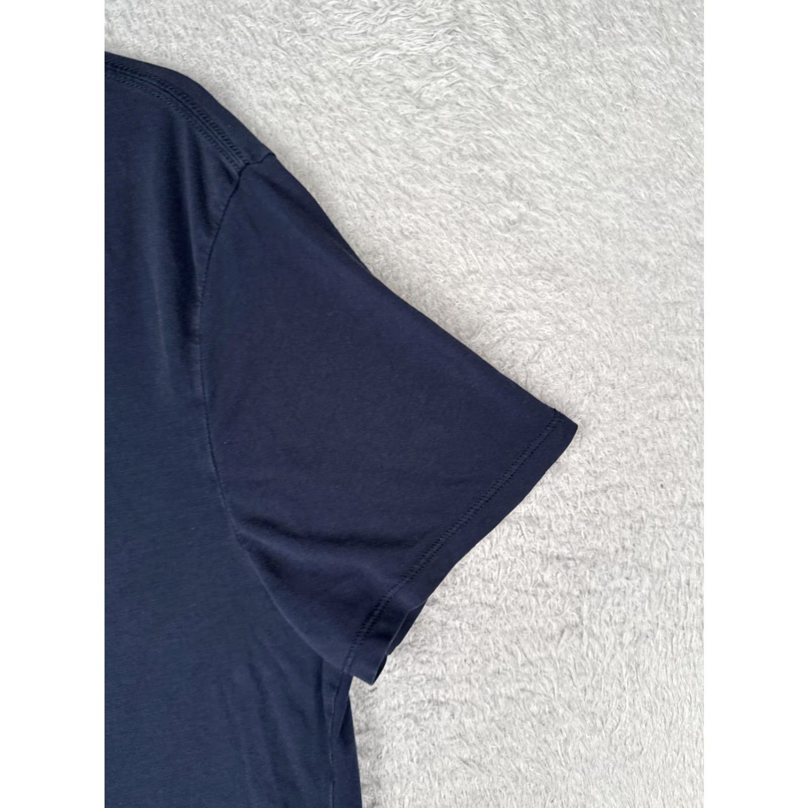 Tommy Hilfiger Tommy Hilfiger Shirt Mens Medium Blue Crew Neck Short Sleeve Logo Cotton Tagless Size US M / EU 48-50 / 2 - 2 Thumbnail