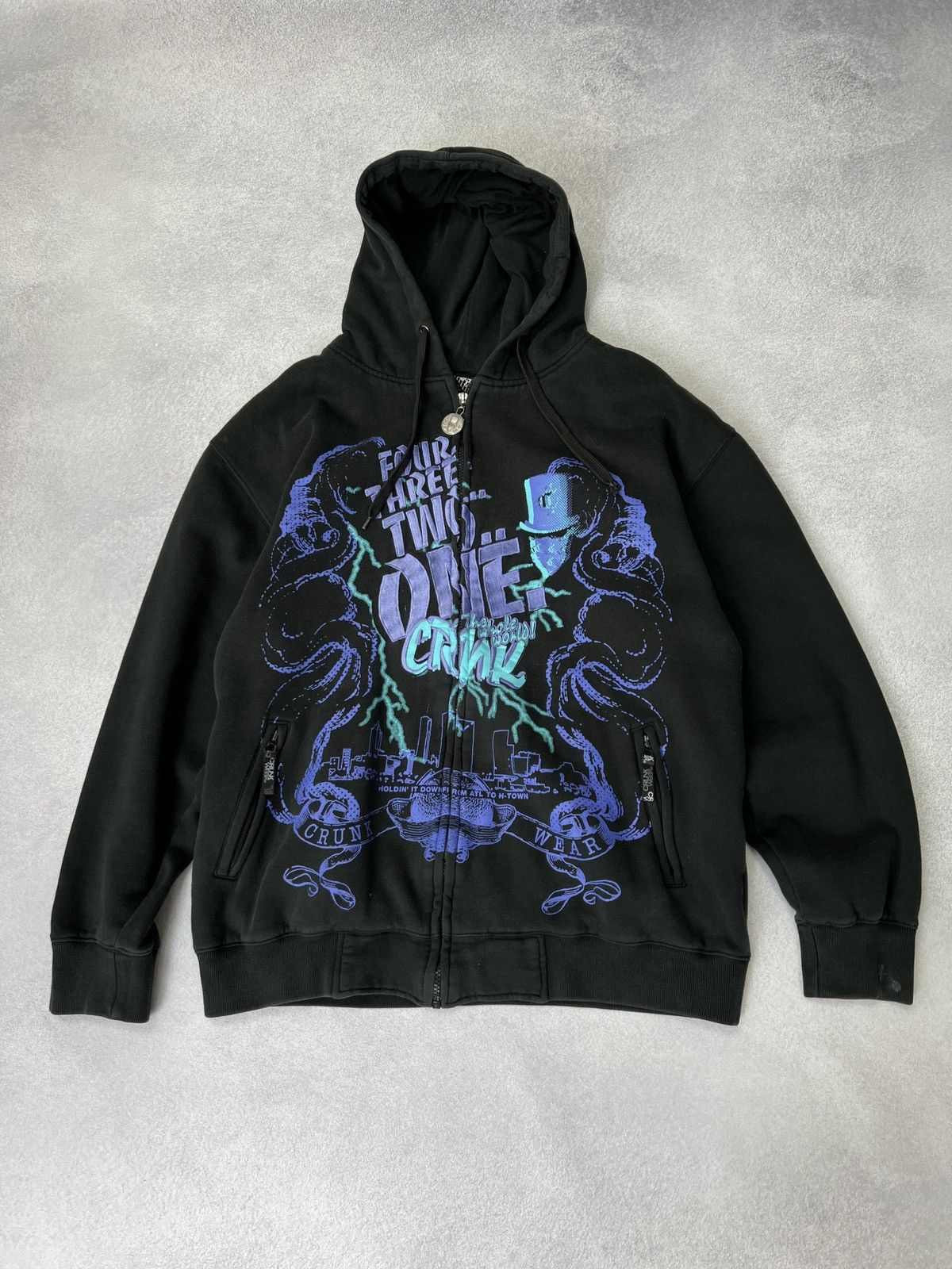 Japanese Brand × Vintage Vintage Japanese Style Archival Streetwear hoodie Size US L / EU 52-54 / 3 - 2 Thumbnail
