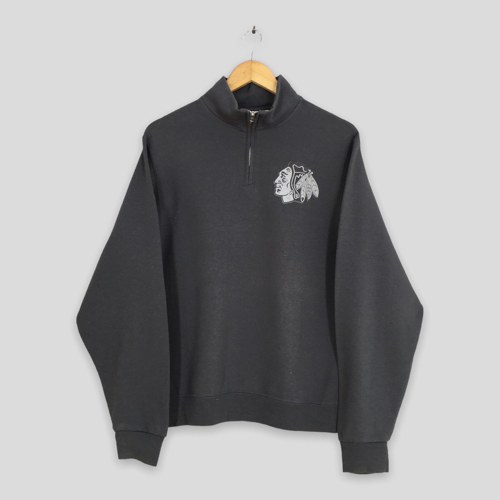 Jerzees × Vintage Vintage 90s South Wind American Native Sweatshirt Small Size US S / EU 44-46 / 1 - 1 Thumbnail
