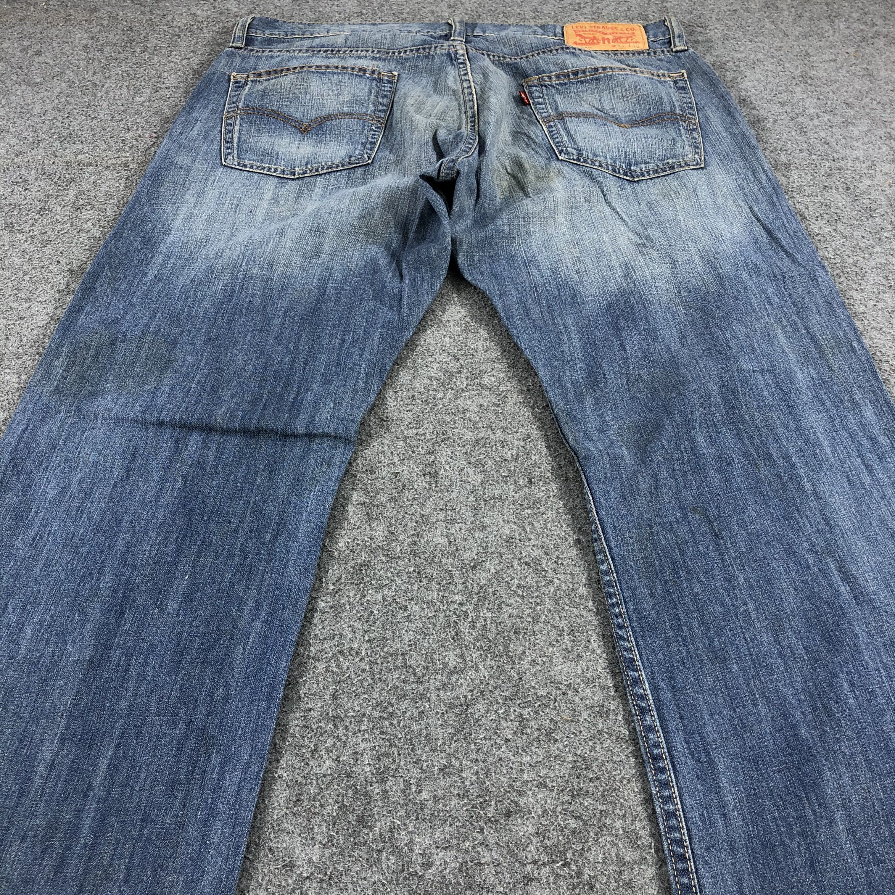 Levi's Stone Wash Vintage Levis 514 Jeans -J1058 Size US 35 - 4 Thumbnail