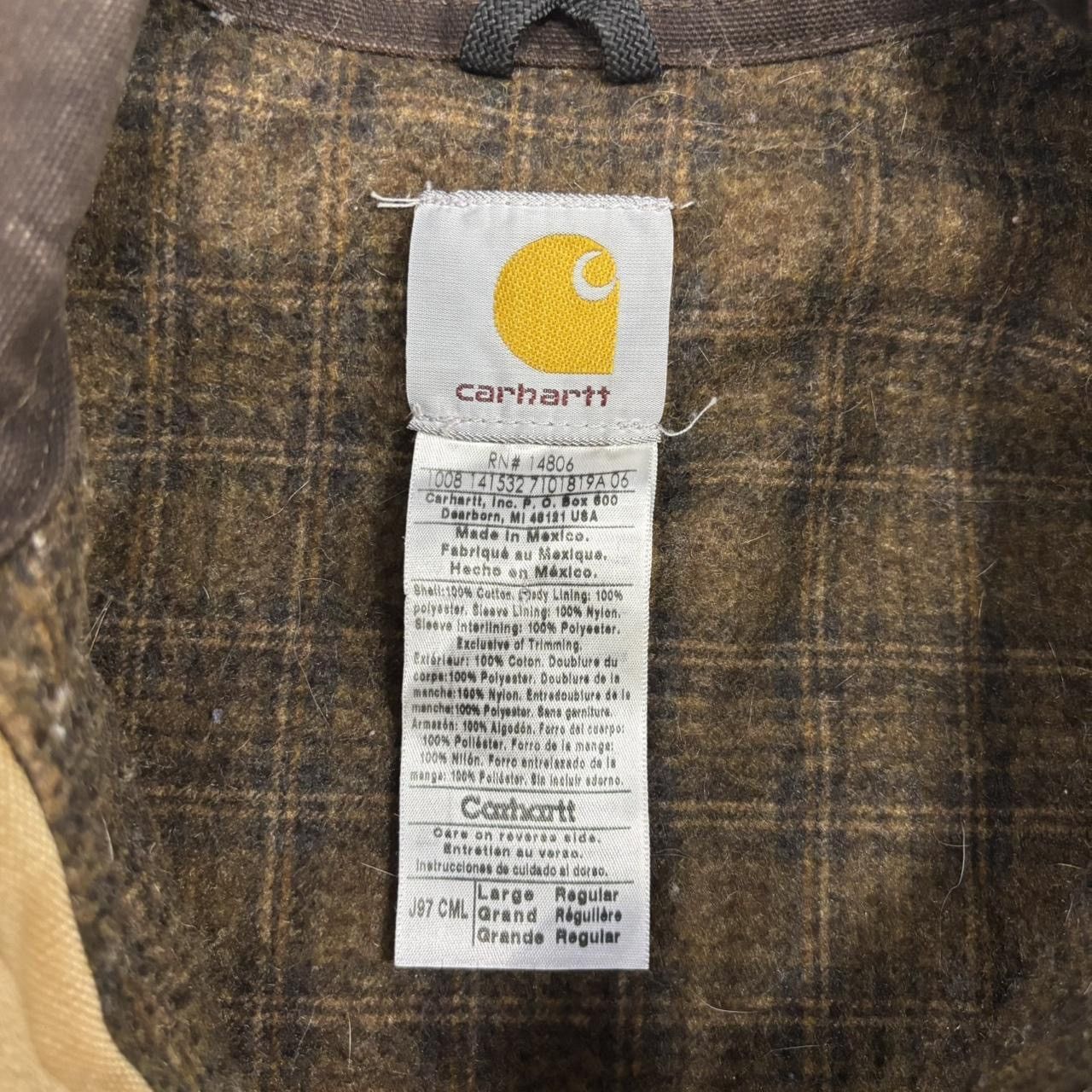 Carhartt Vintage Y2K Carhartt J97CML Detroit jacket Size US L / EU 52-54 / 3 - 2 Thumbnail
