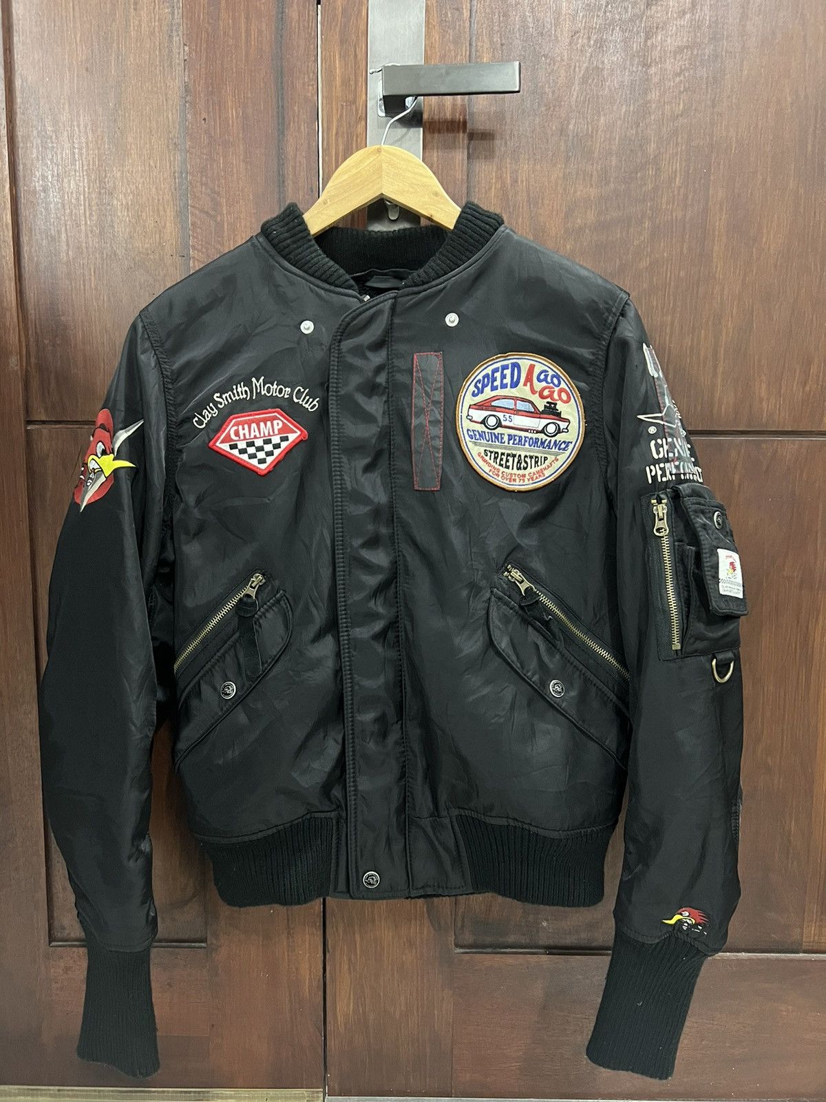 Sports Specialties Vintage Clay Smith Motor Club Racing Specialty Jacket Size US L / EU 52-54 / 3 - 2 Thumbnail