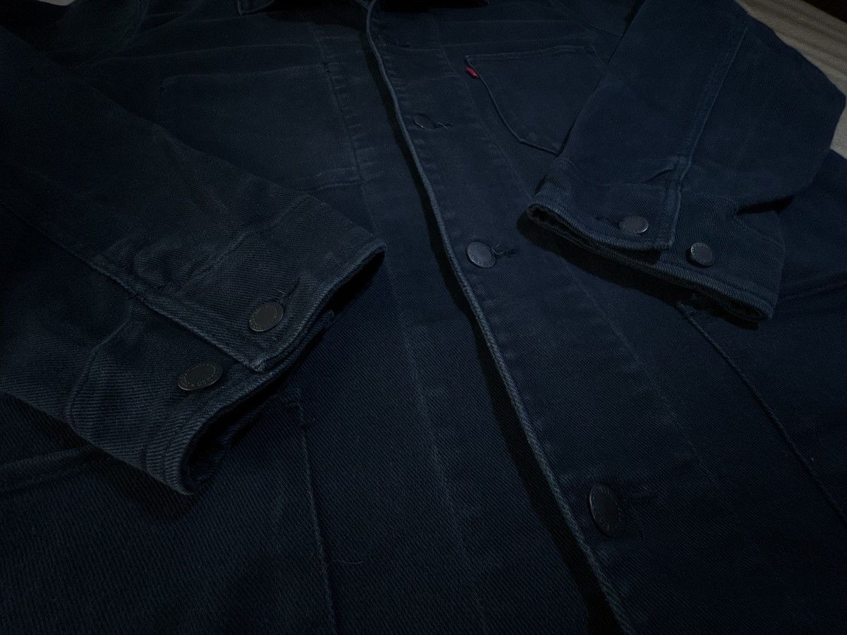 Levi's Levi's Engineers Coat black denim jacket Size US XXL / EU 58 / 5 - 2 Thumbnail