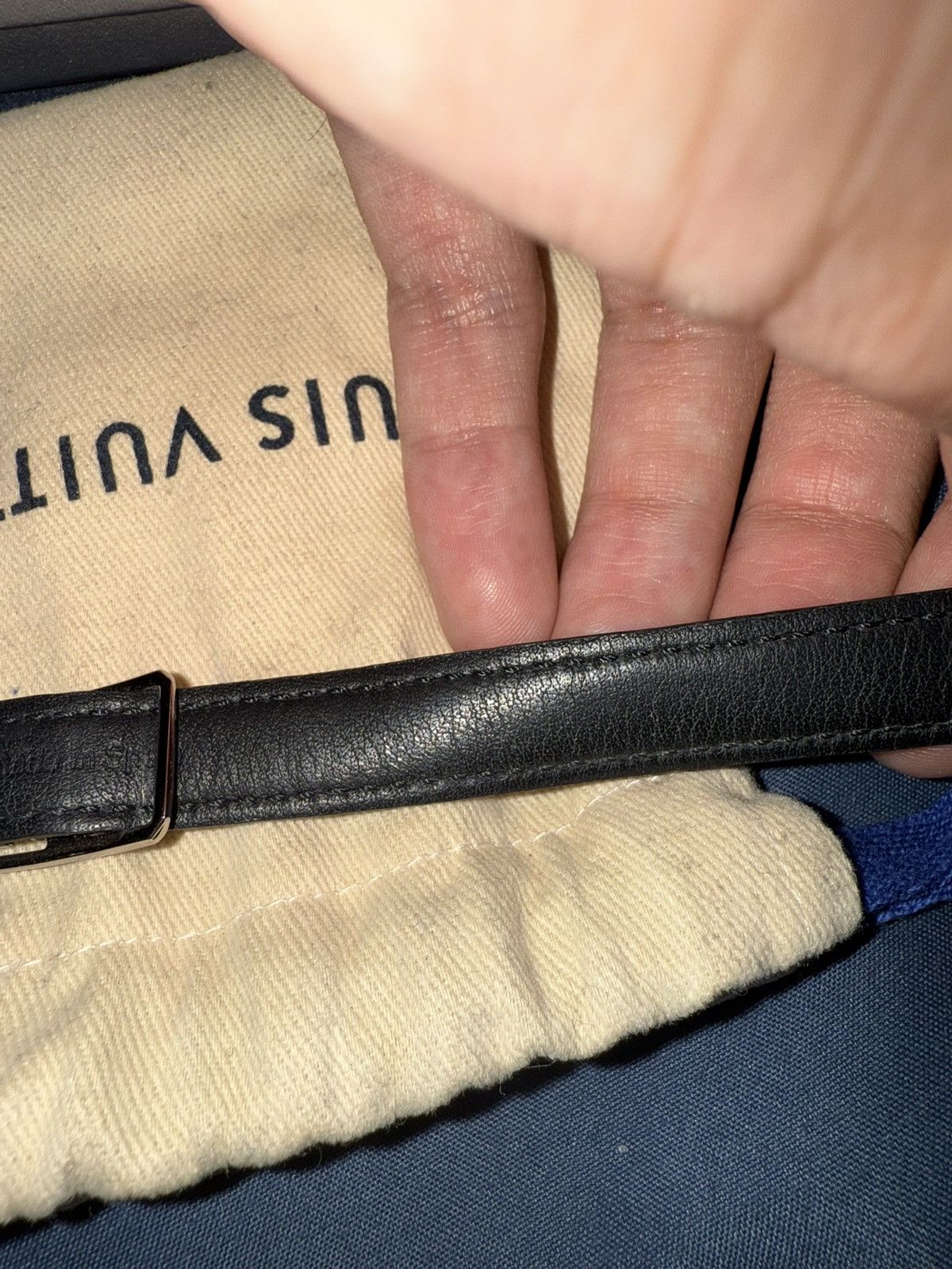Louis Vuitton Louis Vuitton Sign In Double Bracelet Damier Graphite Size ONE SIZE - 7 Thumbnail