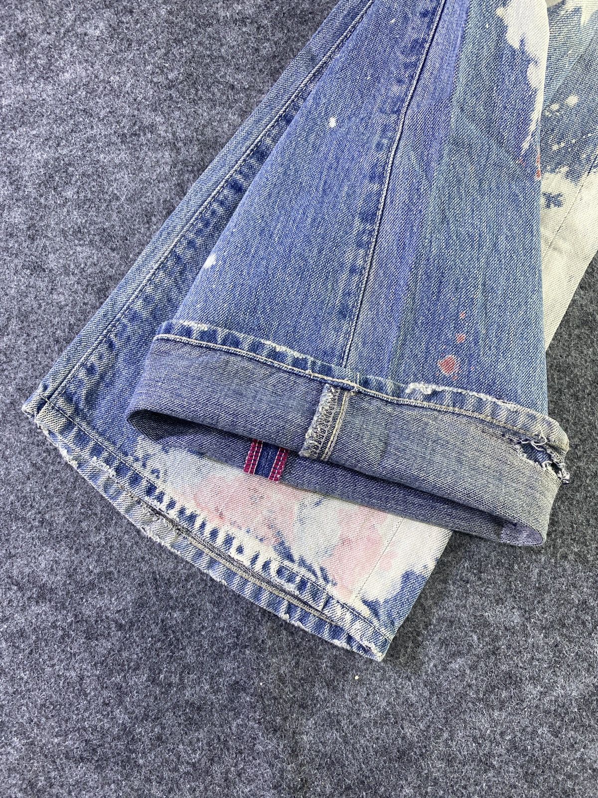 Japanese Brand × Jean × Vanquish Vanquish Flare Blue Wash Denim - J939 Size 32" / US 10 / IT 46 - 10 Thumbnail