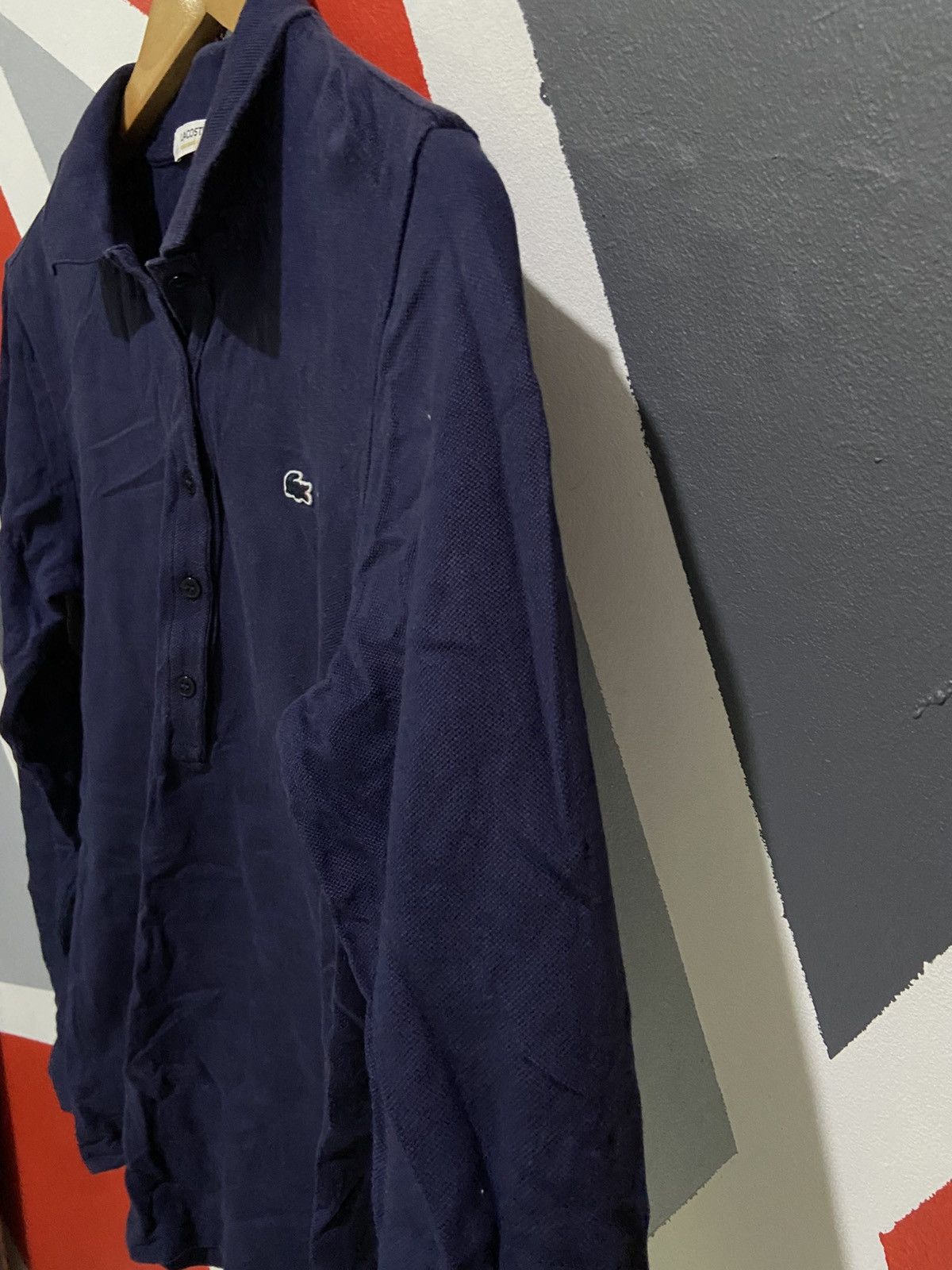 Lacoste Vintage Lacoste Navy Polo Tee Made In Japan Size US S / EU 44-46 / 1 - 3 Thumbnail