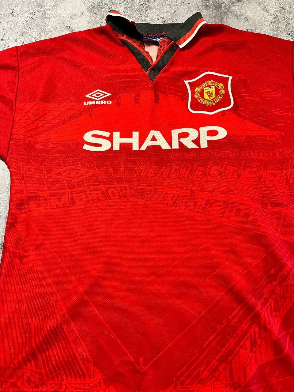 Vintage UMBRO 1994-96 MANCHESTER UNITED Size US M / EU 48-50 / 2 - 4 Thumbnail