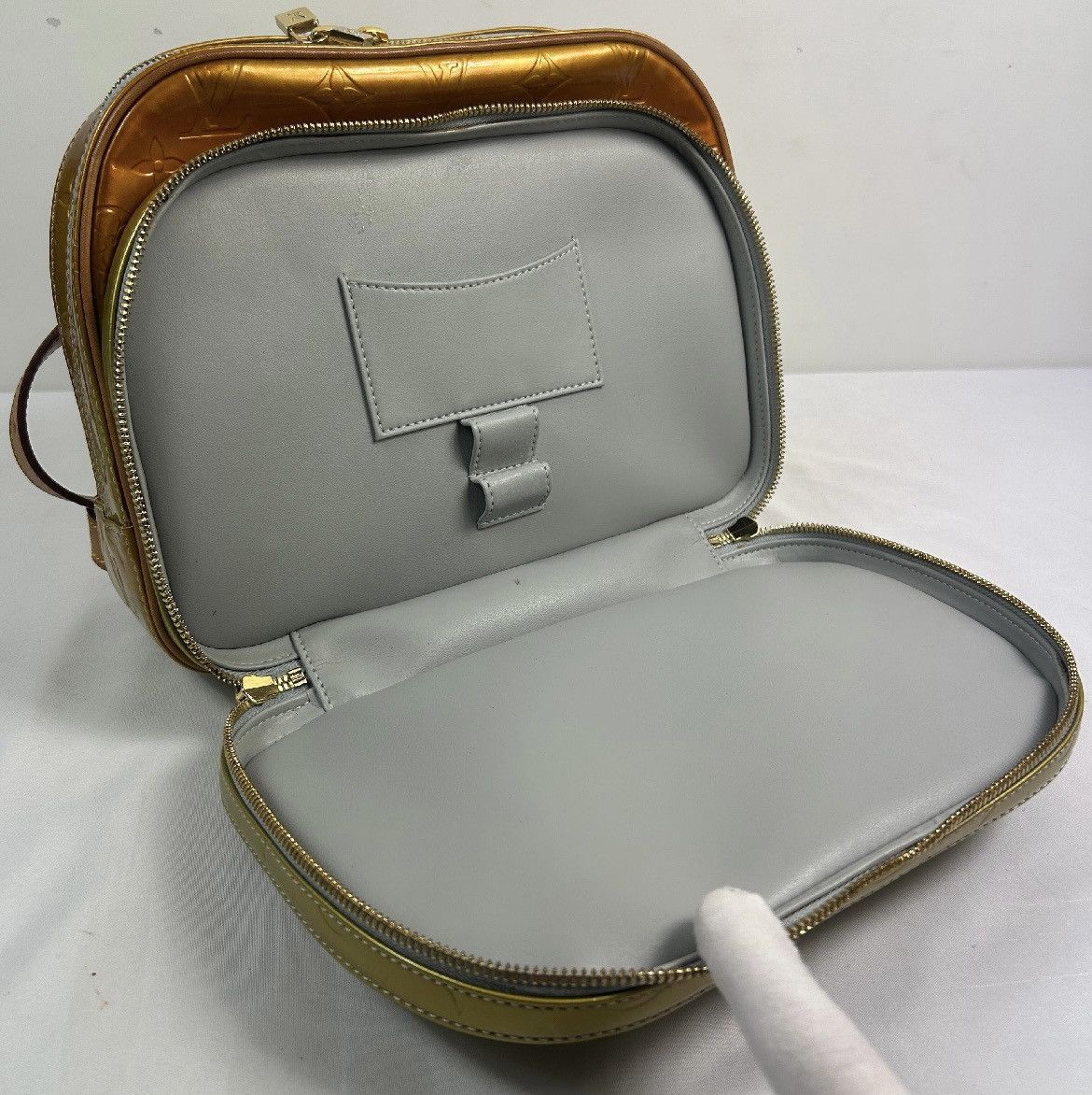 Louis Vuitton Louis Vuitton Verni Leather Backpack Size ONE SIZE - 6 Thumbnail
