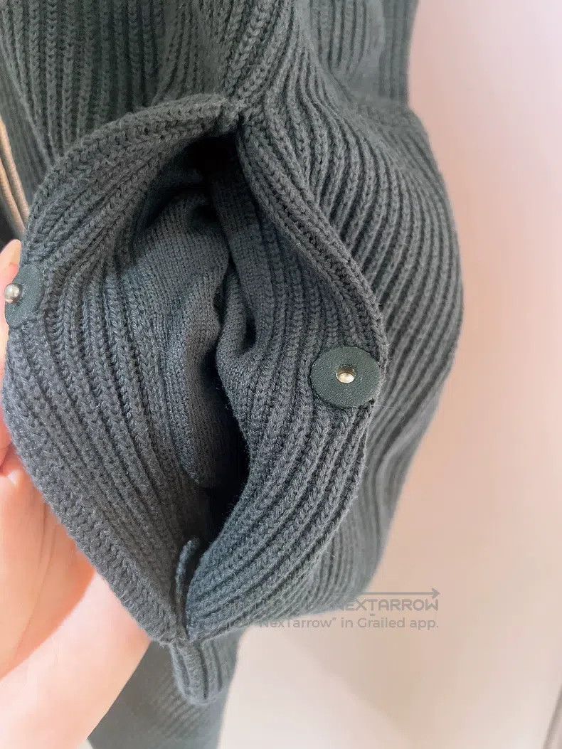 Brunello Cucinelli Brunello Cucinelli Black Sleeveless Knit Vest Top Size XXS / US 00 / IT 34 - 5 Thumbnail