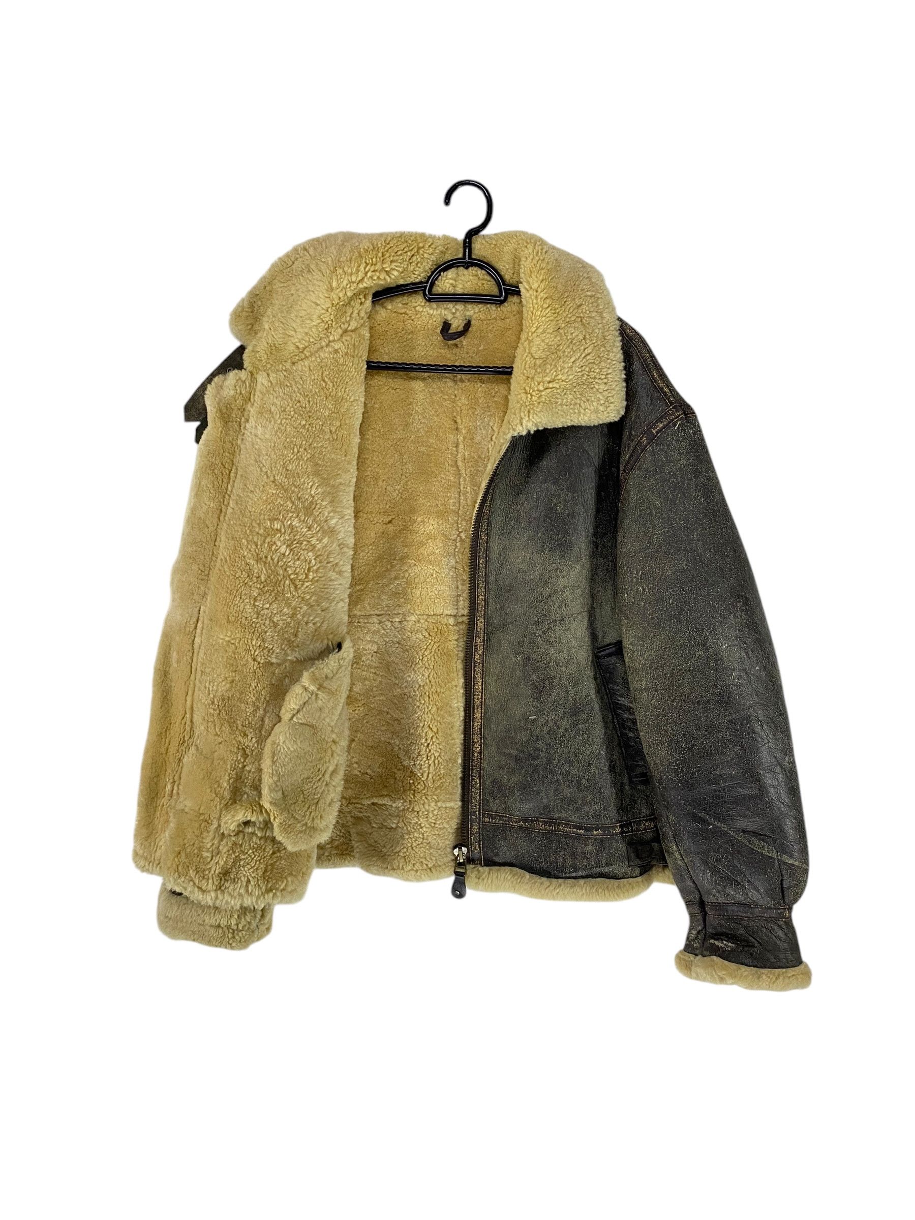 Japanese Brand 2000s JK Members type B-3 bomber jacket Shearling jacket Size US L / EU 52-54 / 3 - 3 Thumbnail