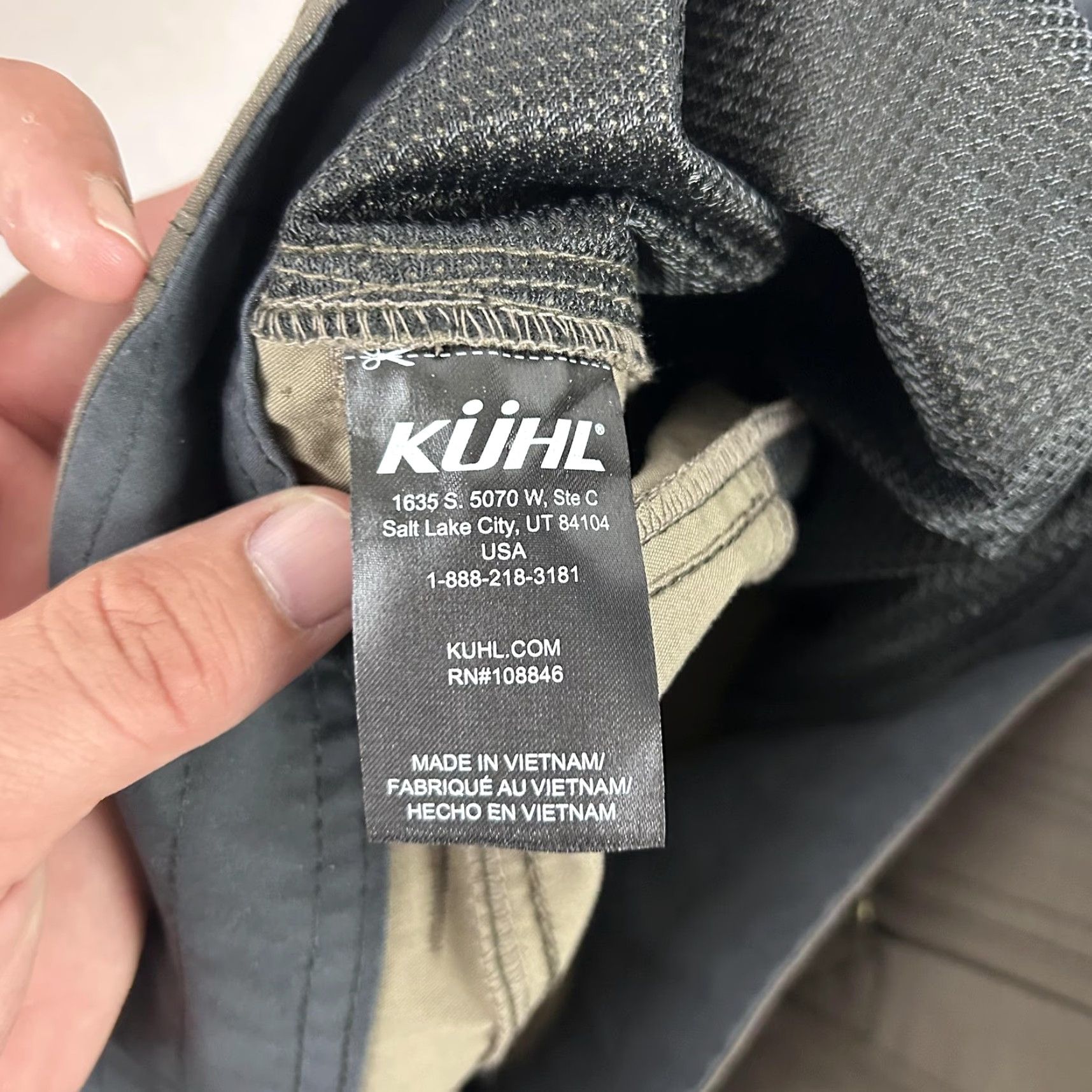 Vintage Kuhl Shorts Mens 42 Brown Quick Dry Outdoor Trail Hiking Stretch Zip Pocket 23S Size US 42 / EU 58 - 7 Thumbnail