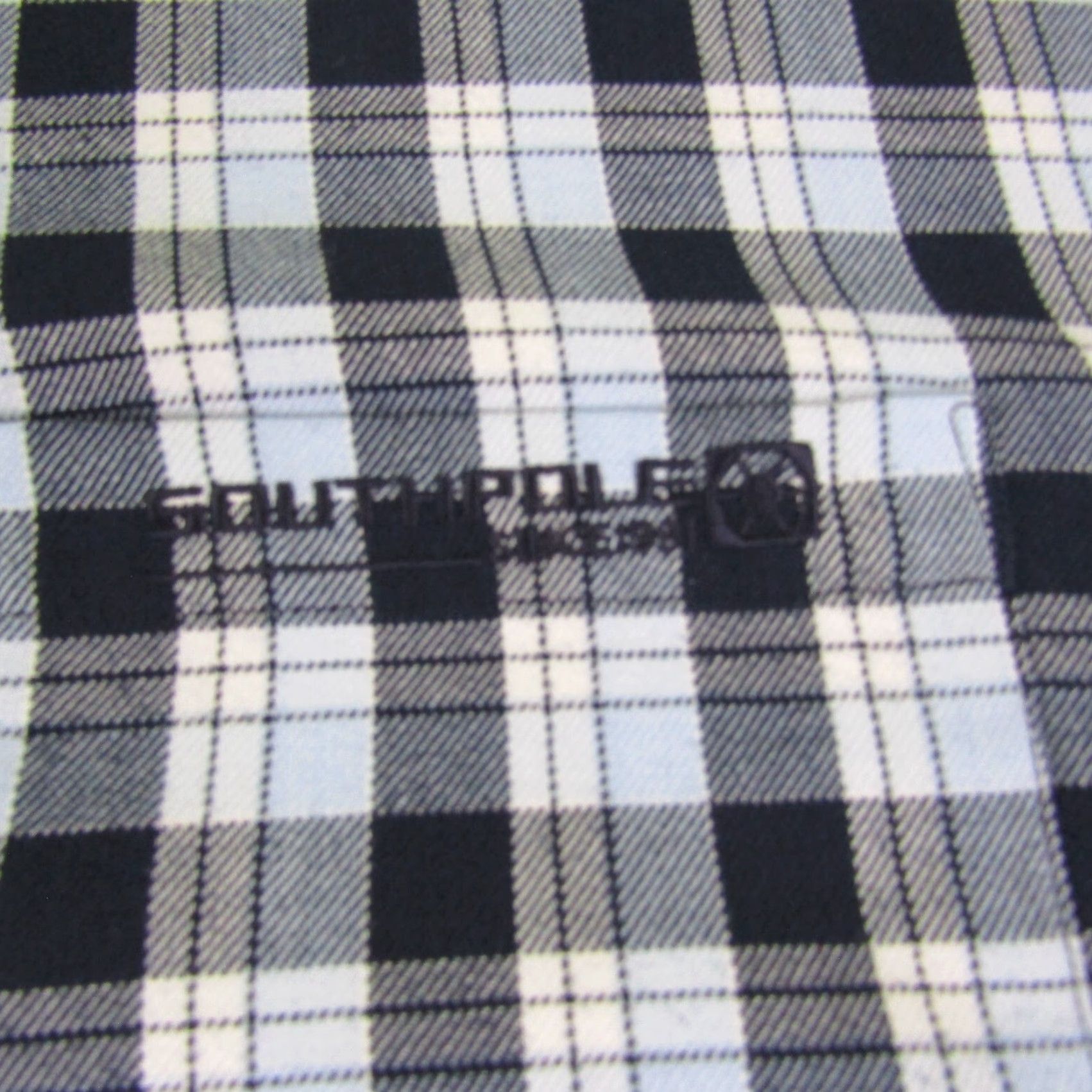 Southpole VINTAGE Southpole Shirt Mens XL Blue Plaid Flannel Button-Up 90s Y2K Classic Hip Hop Outdoor Easy Care Pockets Mens Size US XL / EU 56 / 4 - 3 Thumbnail