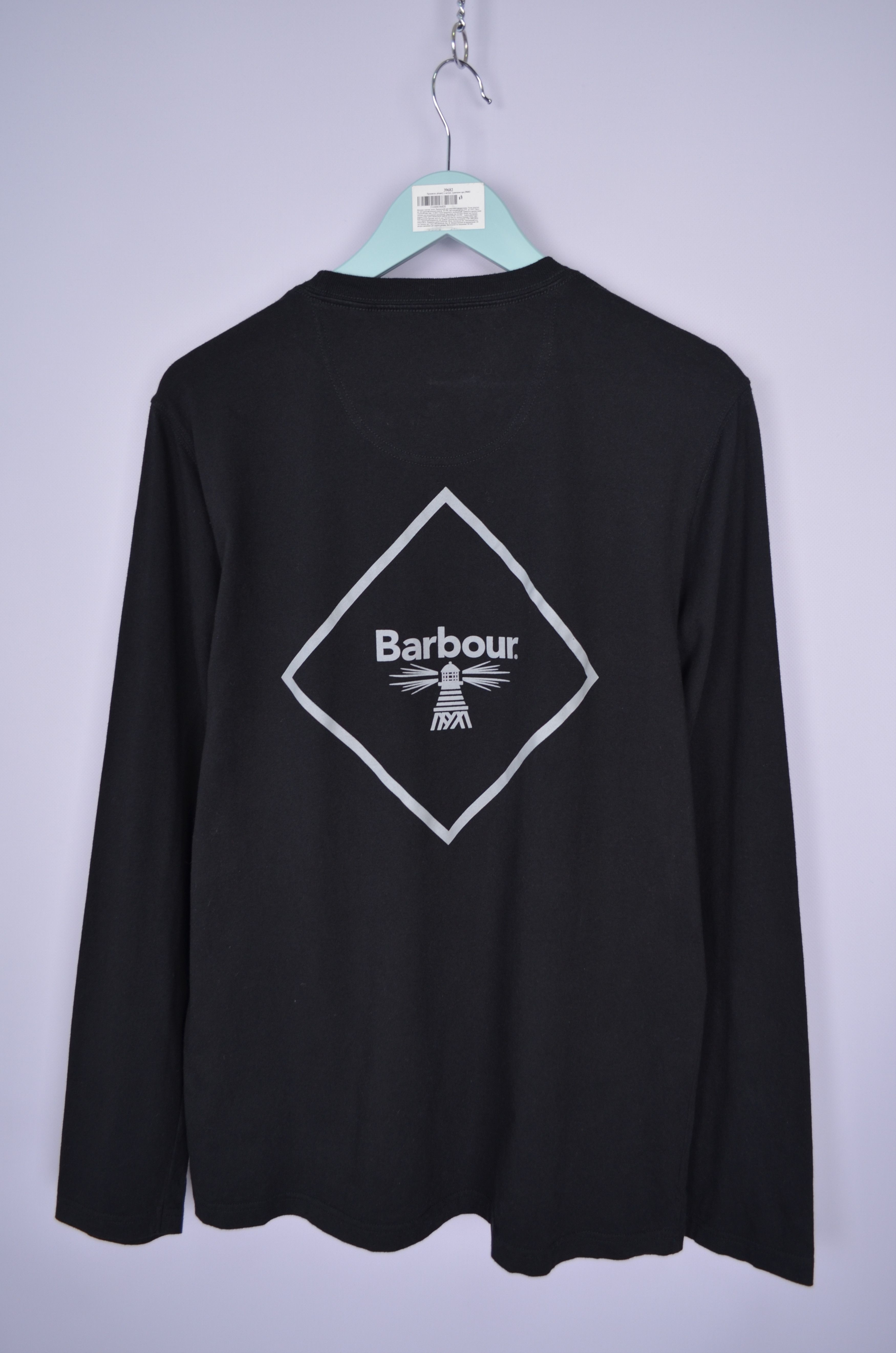 Barbour Mens Barbour Beacon Print Longsleeve T Shirt Size M Slim Fit Size US M / EU 48-50 / 2 - 6 Thumbnail