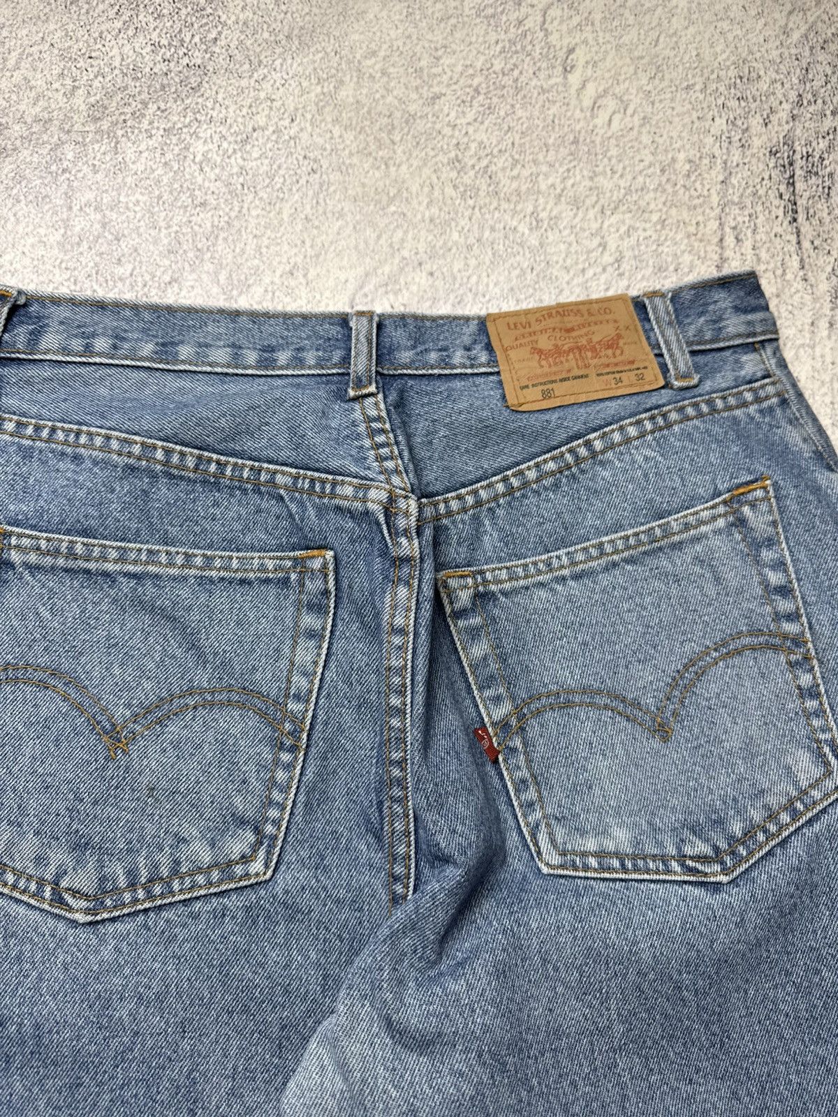 Levi's Vintage Levis 881 Denim Pants Made In USA Size US 34 / EU 50 - 6 Thumbnail
