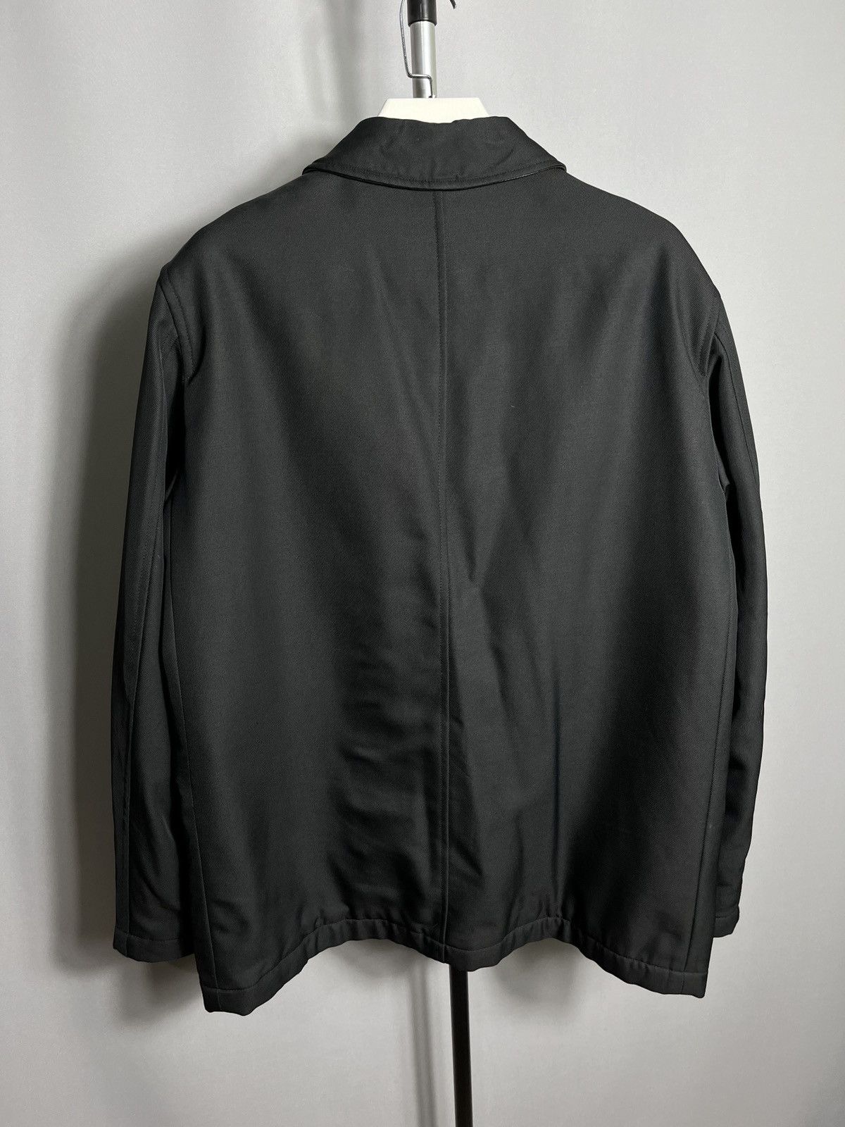 Bally bally mens jacket pe-papua black wool leather coat y2k Size US L / EU 52-54 / 3 - 9 Thumbnail