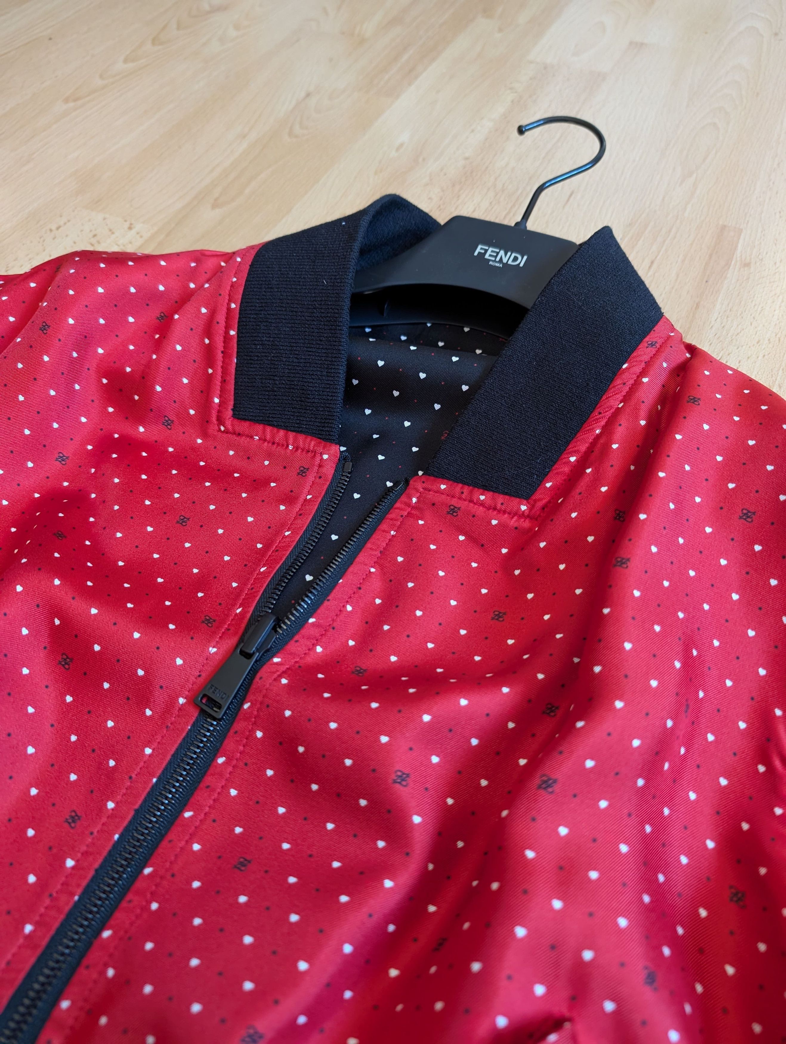 Fendi Bomber Reversible Silk Jacket Valentine's day Size US S / EU 44-46 / 1 - 4 Thumbnail