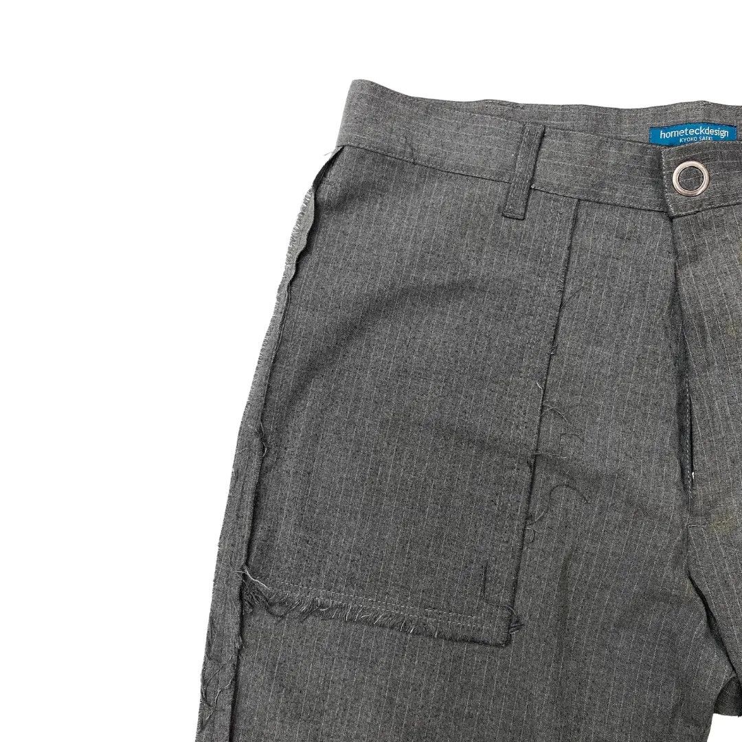 Japanese Brand hometeckdesign KYOKO SAEKI Inside-out Slacks Size US 40 / EU 56 - 6 Thumbnail