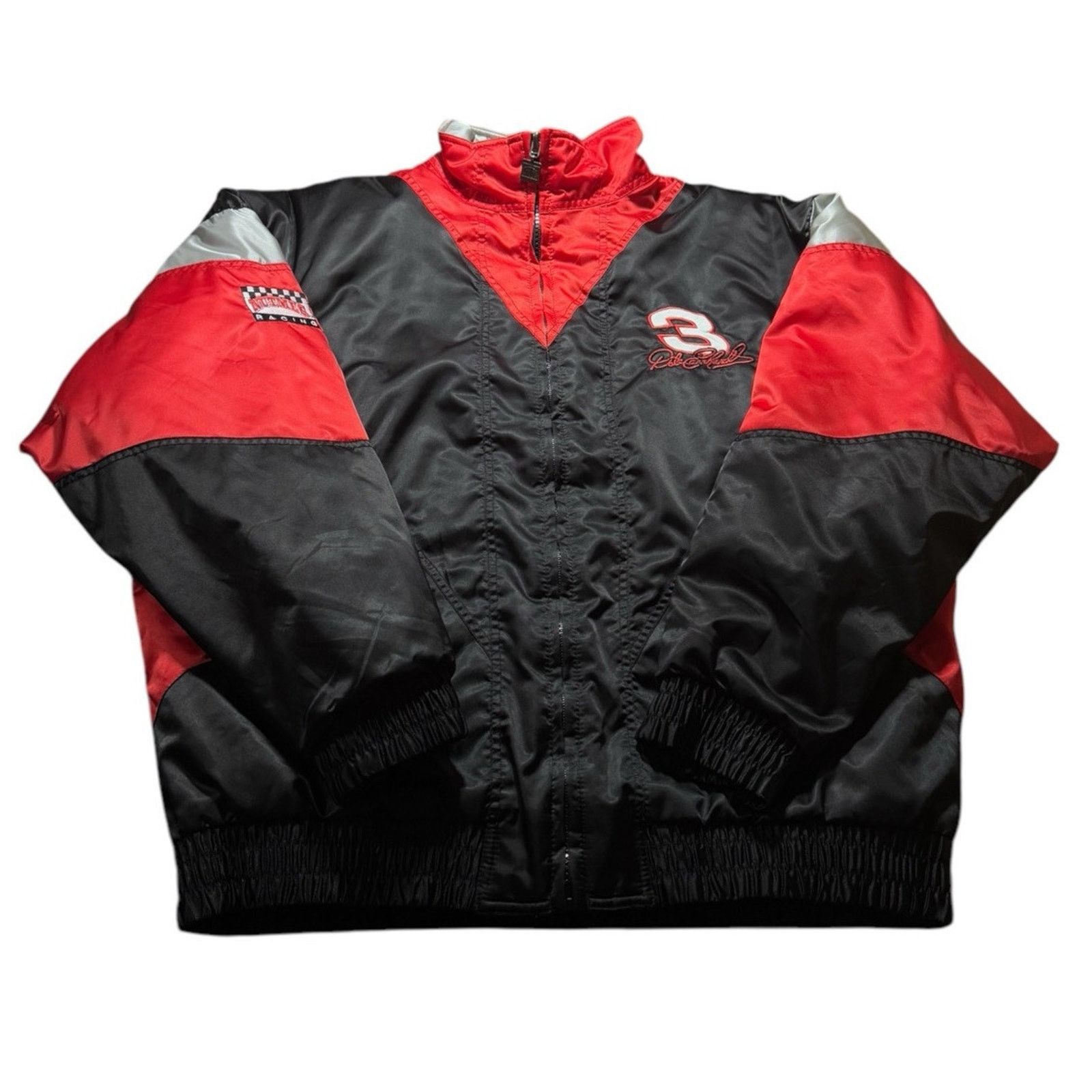 Nutmeg Vintage Nutmeg NASCAR Dale Earnhardt #3 Puffer Jacket Large Size US L / EU 52-54 / 3 - 2 Thumbnail