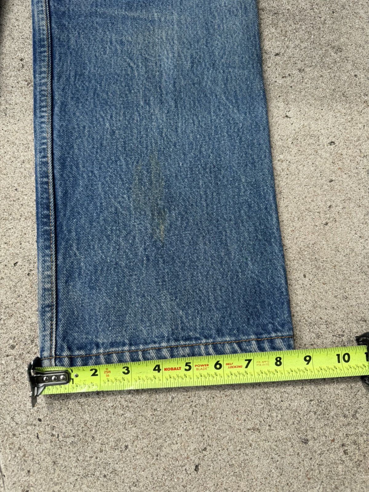 Vintage 90’s Levi’s 501xx Straight Leg Faded Jeans 37x30