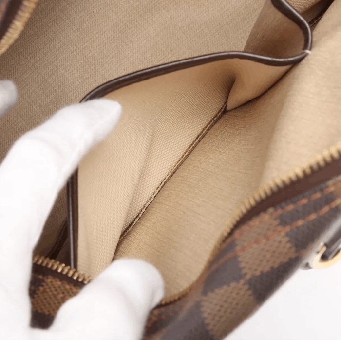 Louis Vuitton Damier Ebene Deauville Handbag Size ONE SIZE - 9 Thumbnail