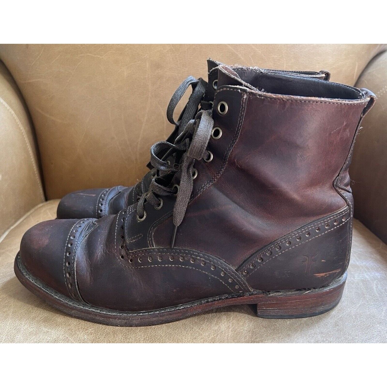 Frye combat boots mens clearance