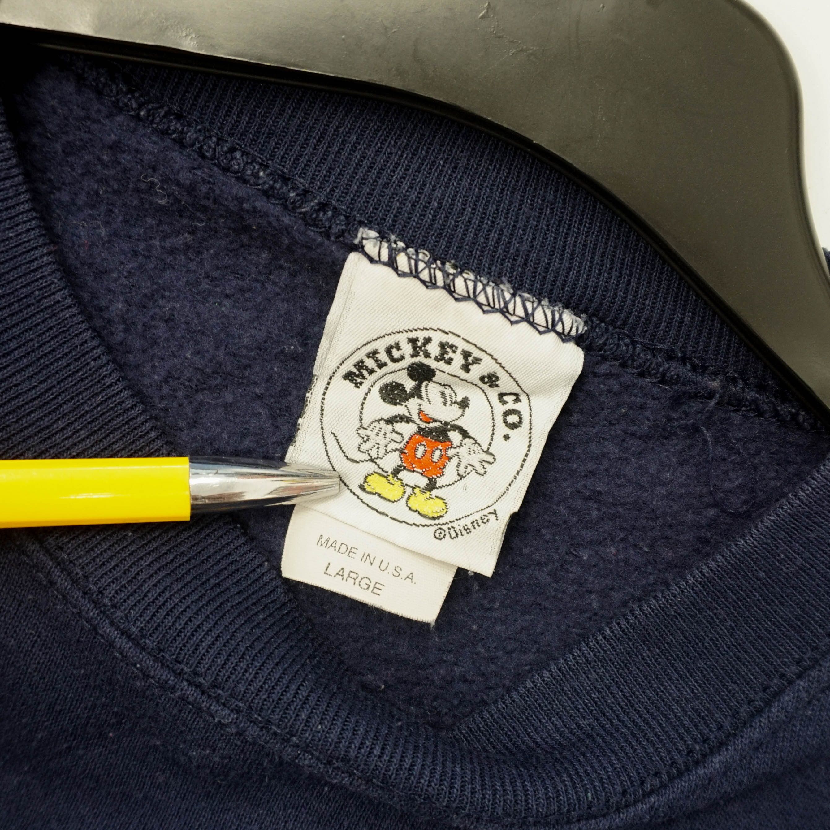 Disney Archive 1990's Vintage Embroidery Made in USA Crewneck Size US M / EU 48-50 / 2 - 4 Thumbnail