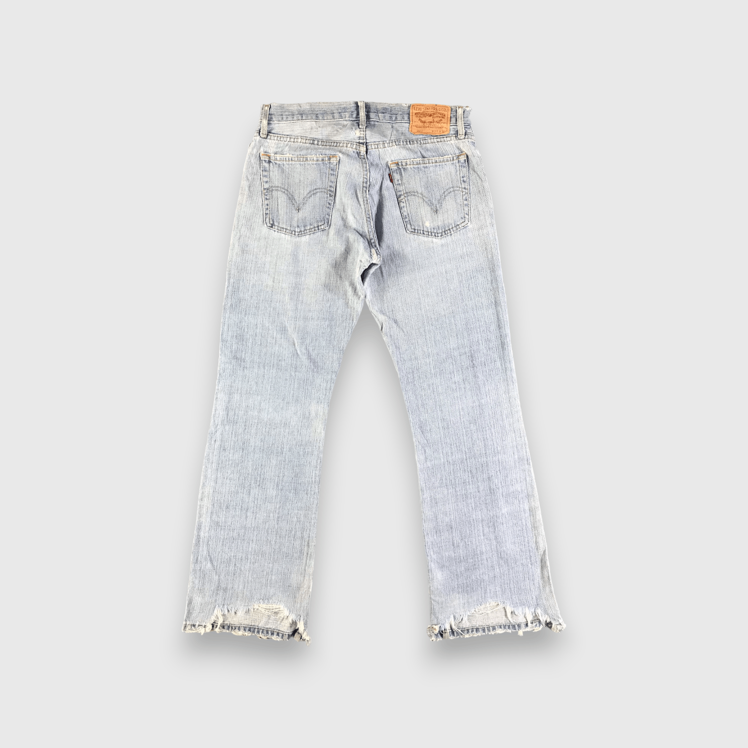 Levi's Vintage Light Wash Levis 527 Jeans-J3053 Size US 32 / EU 48 - 2 Thumbnail