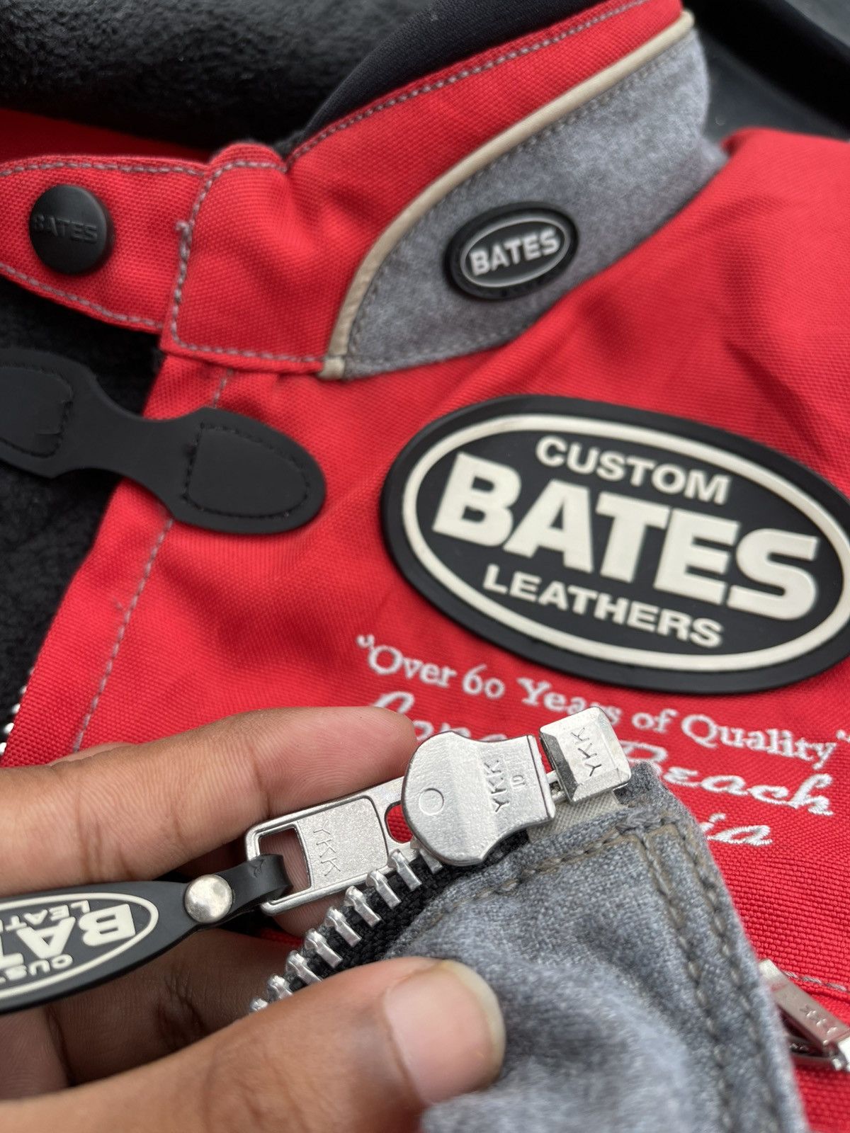Bates Hats BATES MEN'S RACER BOMBER JACKET SIZE XL Size US XL / EU 56 / 4 - 12 Thumbnail