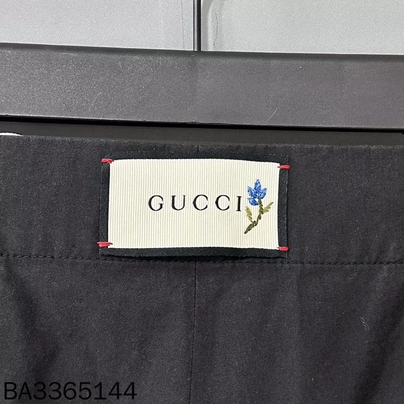 Gucci Gucci Double-necked black casual pants 2502-Nextarrow Size US 32 / EU 48 - 4 Thumbnail