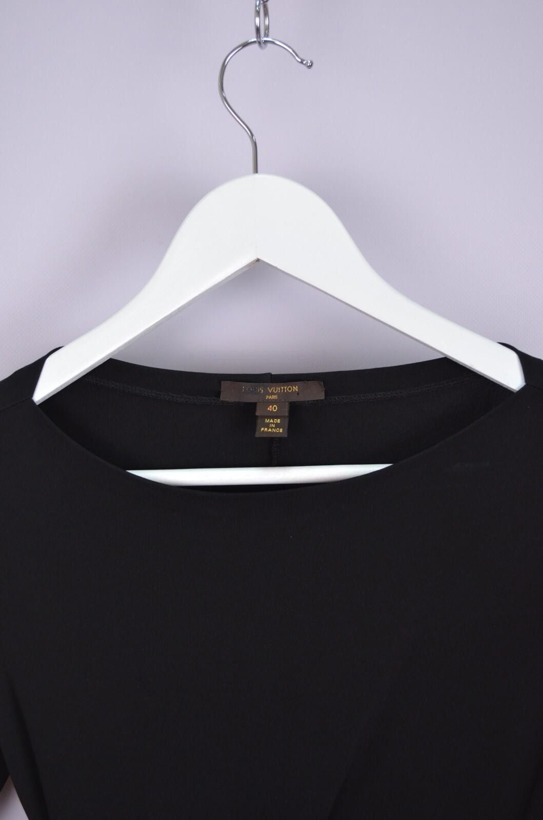 Louis Vuitton Louis Vuitton Black Knee Length Viscose Dress Size 40 US8 Size M / US 6-8 / IT 42-44 - 12 Thumbnail