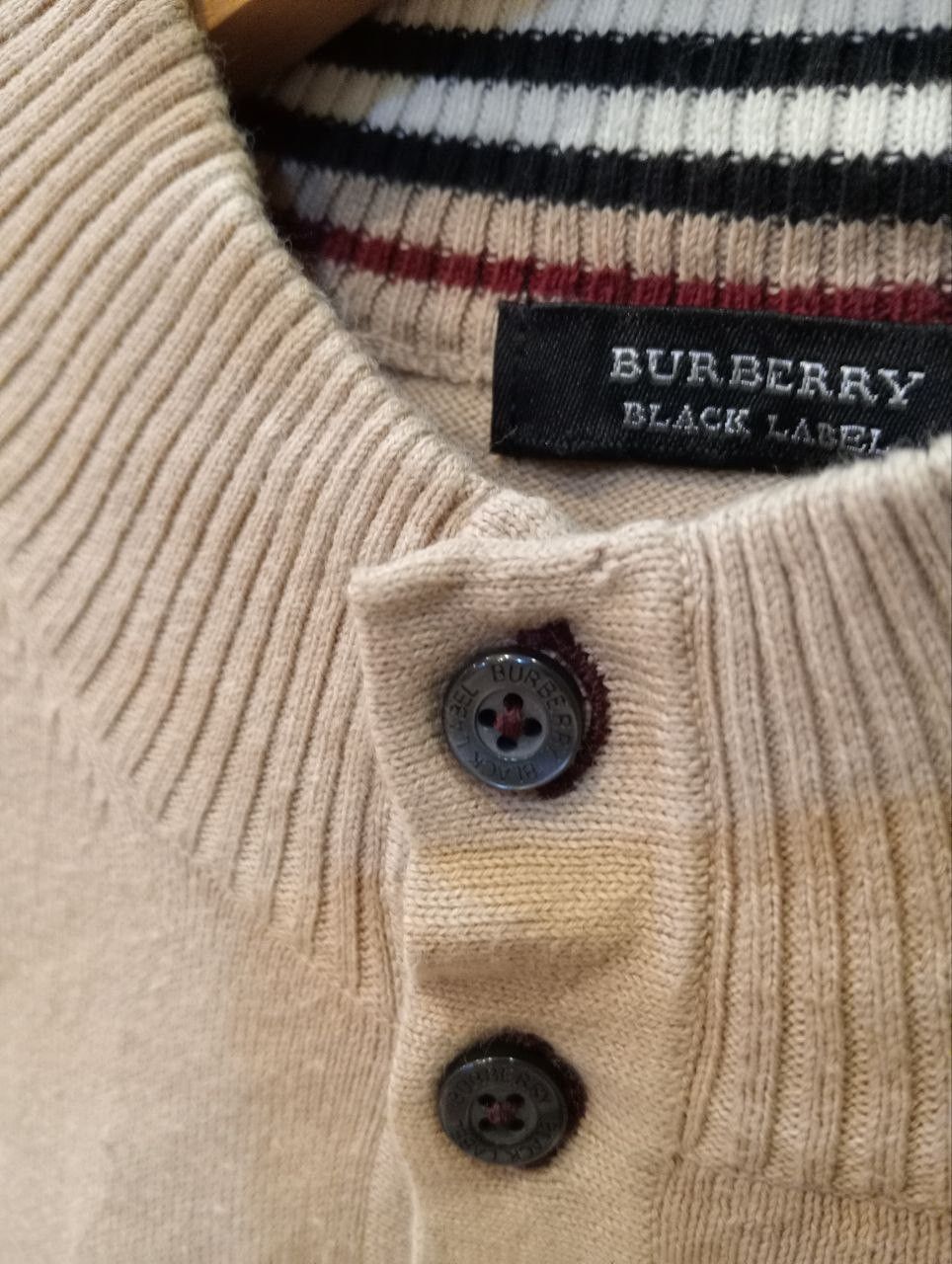 Burberry BURBERRY BLACK LABEL CARDIGAN Size US L / EU 52-54 / 3 - 3 Thumbnail