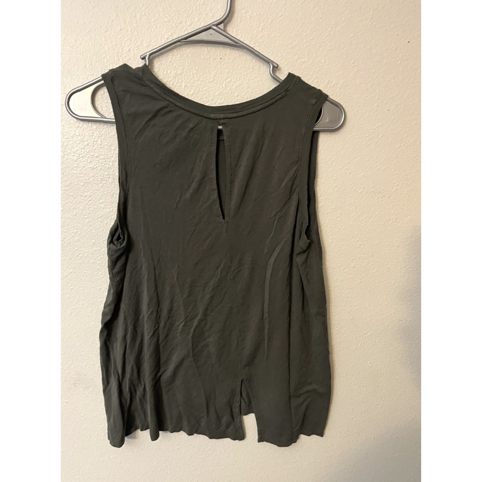 Vintage Halogen Tank Top Womens Crew Neck Green Sleeveless Size Medium Regular Fit Casual Size M / US 6-8 / IT 42-44 - 3 Thumbnail