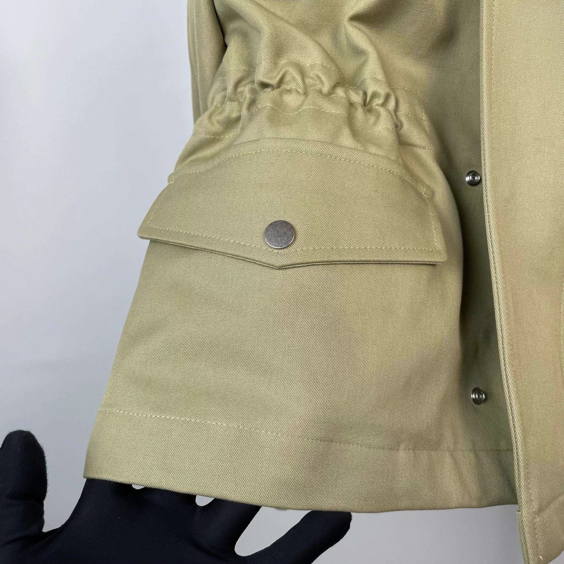 Burberry Burberry Women's Green Jacket Size S Size S / US 4 / IT 40 - 2 Thumbnail
