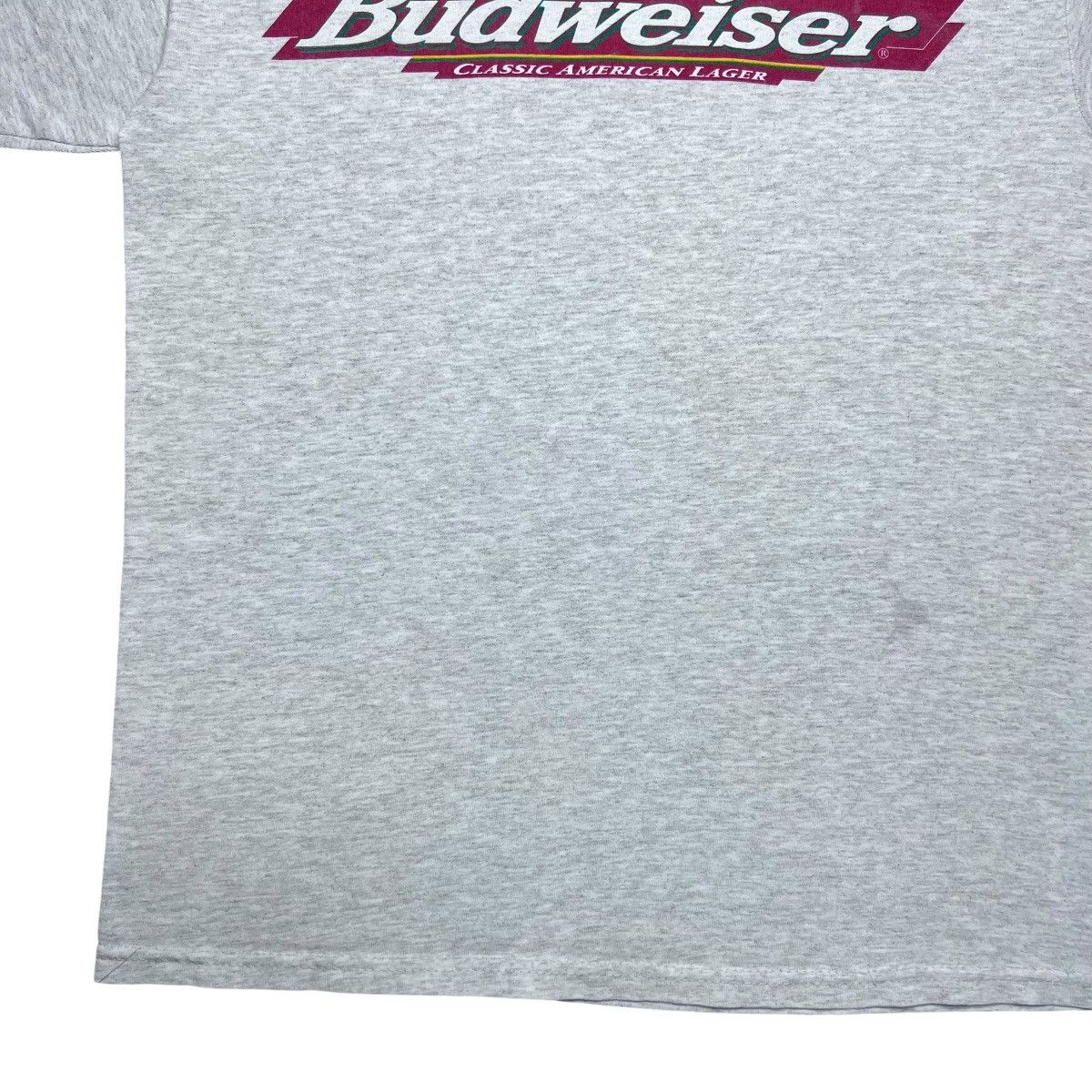 Gildan Vintage 1998 Budweiser Drinking Louie Lizard Beer Bottle Tee Size US M / EU 48-50 / 2 - 8 Thumbnail