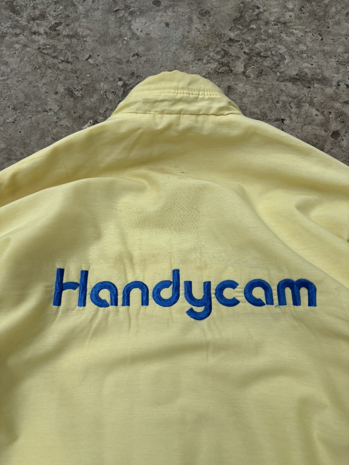 Japanese Brand Rare Vintage 90s Sony Video8 Handycam Yellow Jacket Size US M / EU 48-50 / 2 - 8 Thumbnail