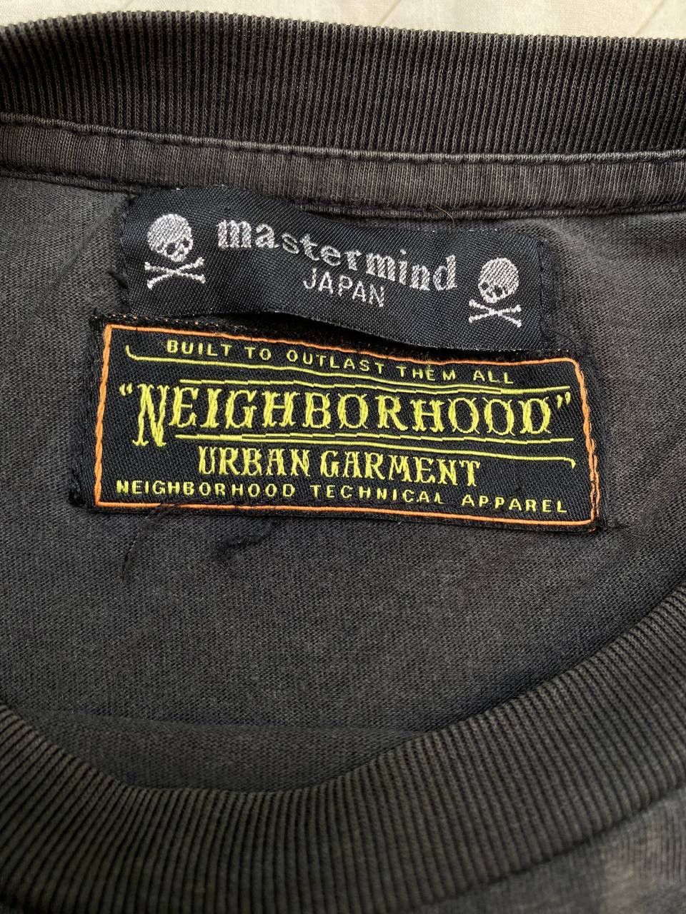 If Six Was Nine × Mastermind Japan × Neighborhood Vintage OG Mastermind Japan X Neighborhood Black Tee Shirt Size US M / EU 48-50 / 2 - 4 Thumbnail