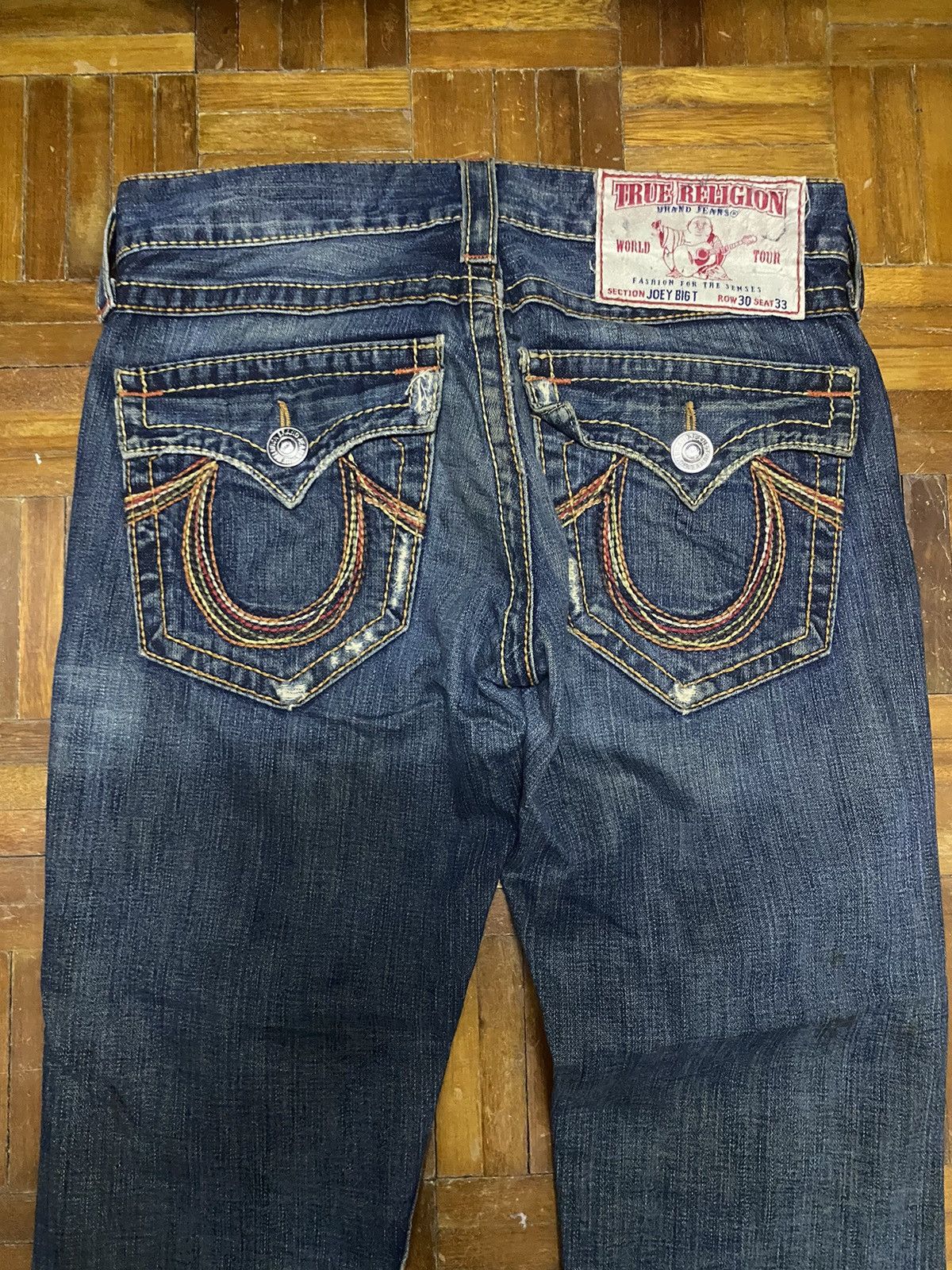 True Religion × Vintage Jean True Religion Baggy Size US 33 - 13 Thumbnail