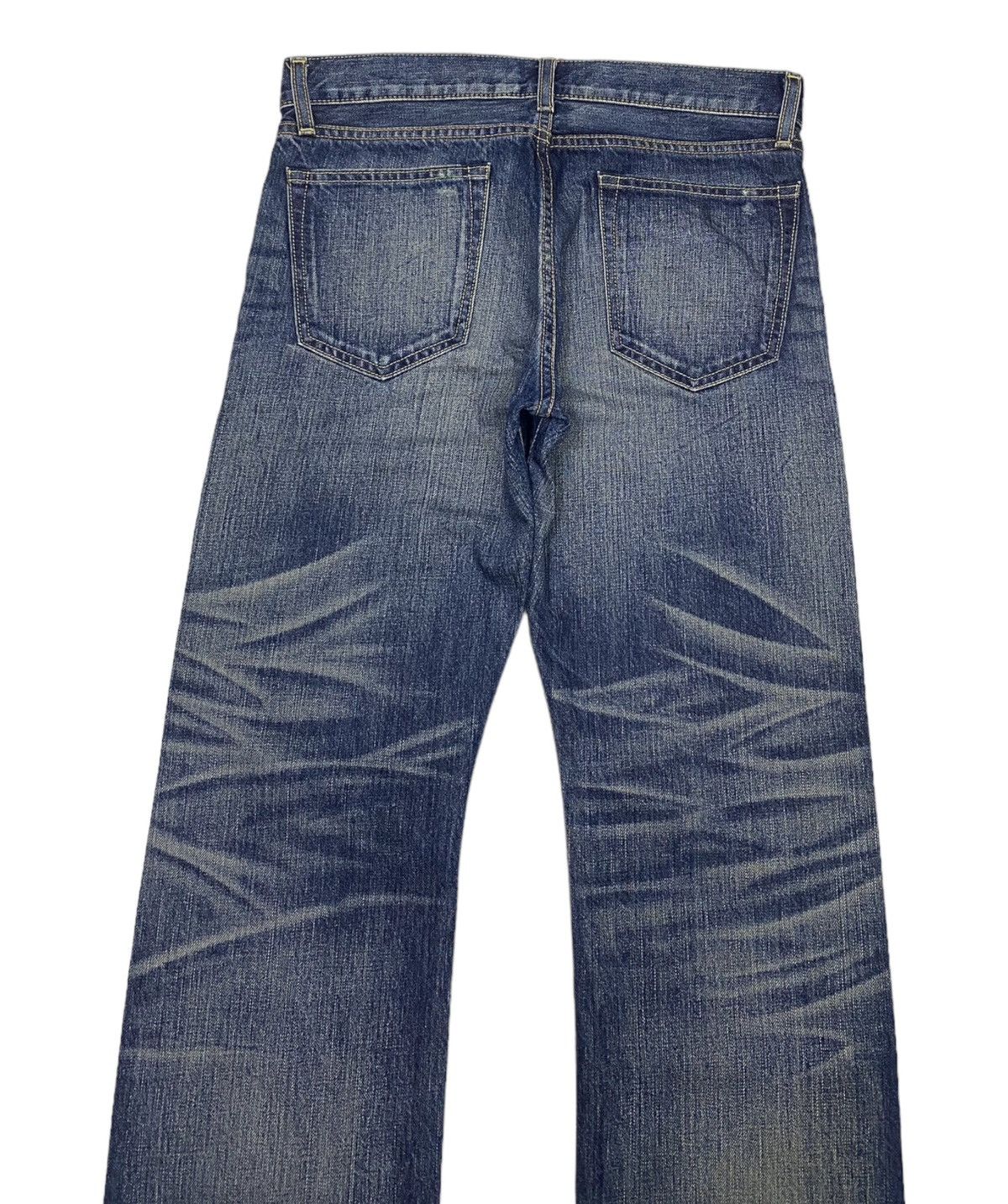 Undercover × Uniqlo VINTAGE UNIQLO UJ DISTRESSED DENIM JEANS UNDERCOVER STYLE Size US 31 - 7 Thumbnail