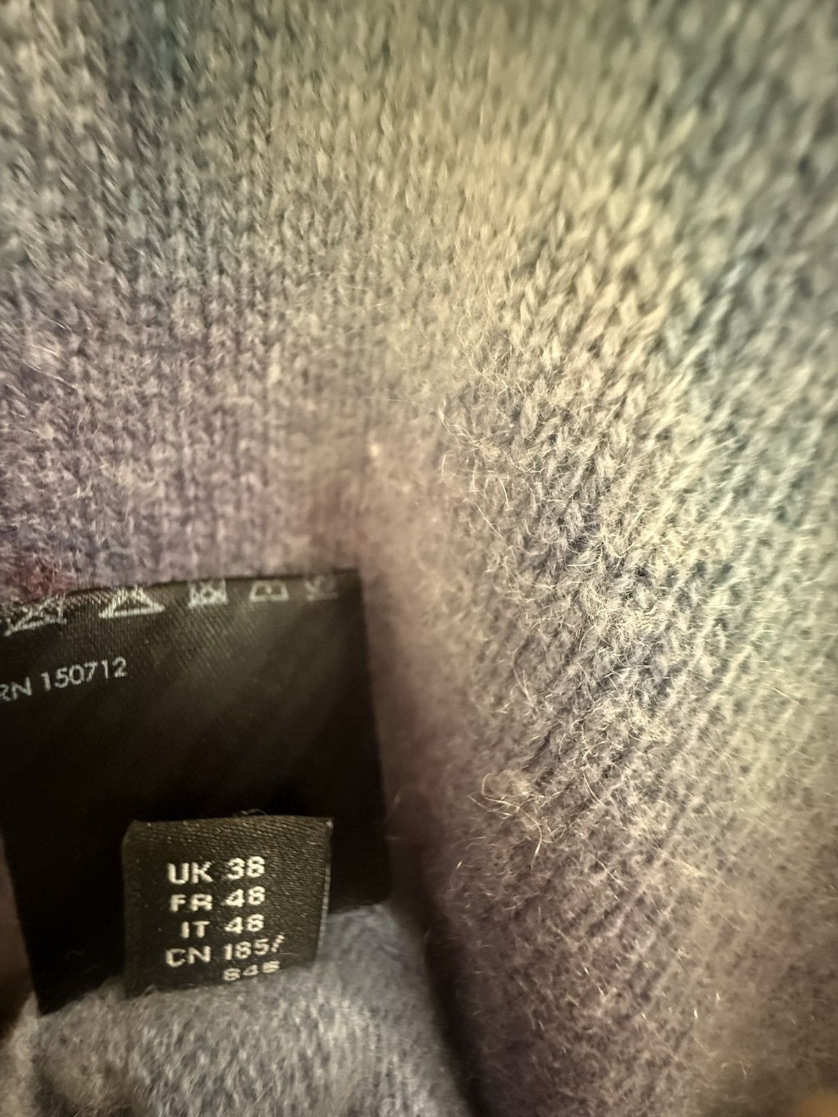Amiri Amiri Distressed Wool Hoodie Size US M / EU 48-50 / 2 - 5 Thumbnail