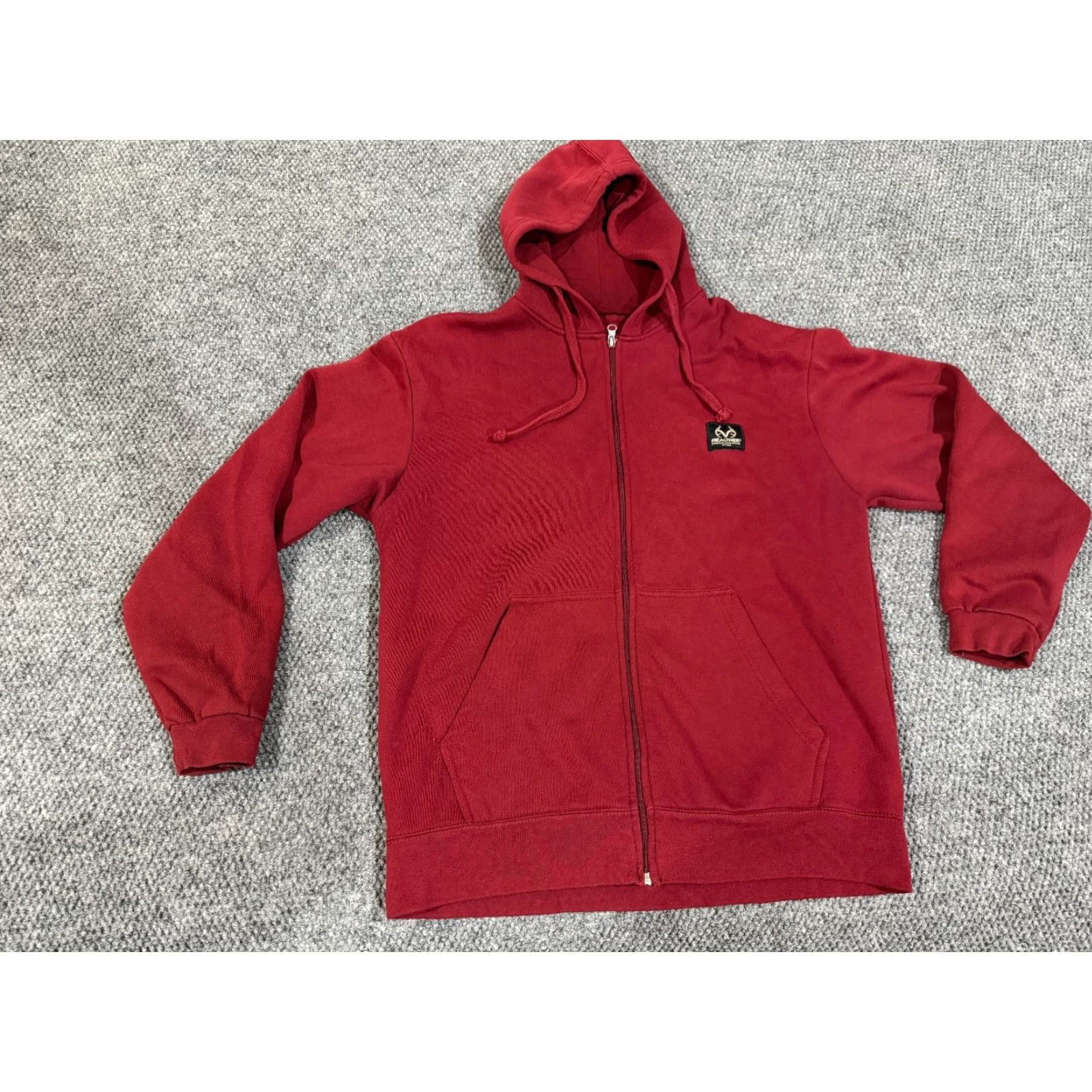 Realtree Realtree Hoodie Mens M Red Full Zip Outdoor Hunting Outdoors Size US M / EU 48-50 / 2 - 2 Thumbnail