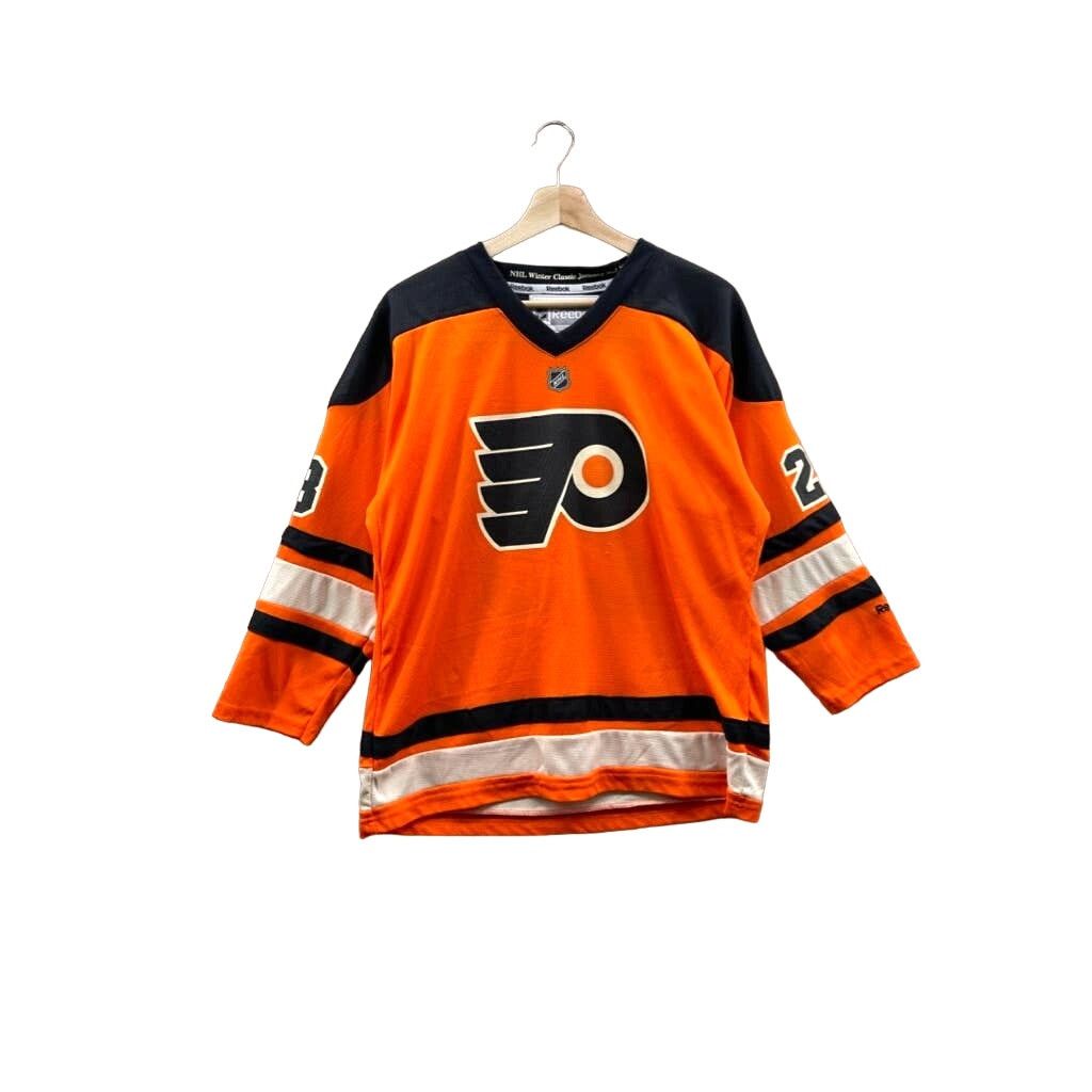 NHL × Reebok Reebok Philadelphia Flyers Claude Giroux Youth NHL Jersey Size US L / EU 52-54 / 3 - 1 Thumbnail