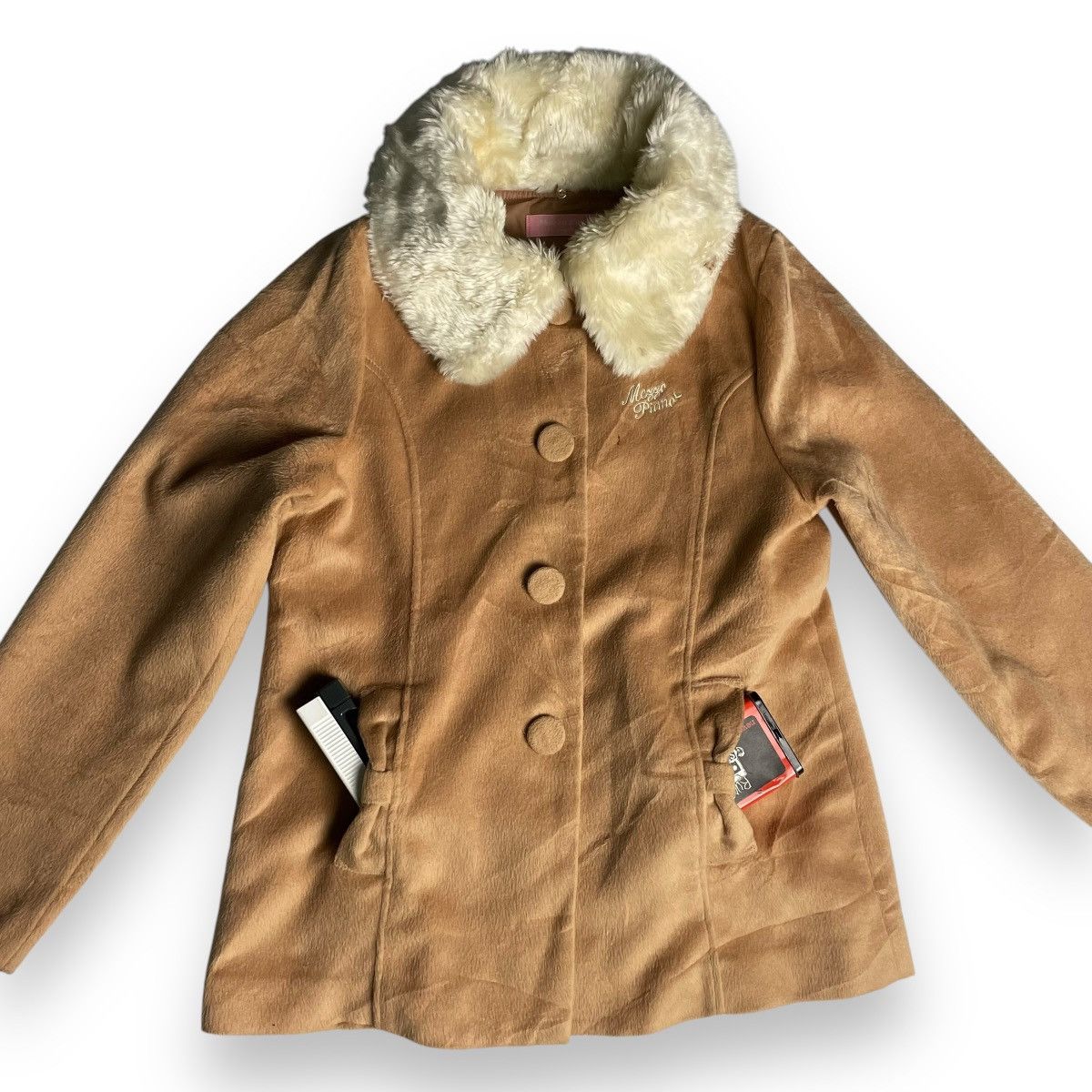 Beauty Beast 🇯🇵 MEZZO PIANO CORDUROY FUR BUTTON UP JACKET Size US L / EU 52-54 / 3 - 3 Thumbnail