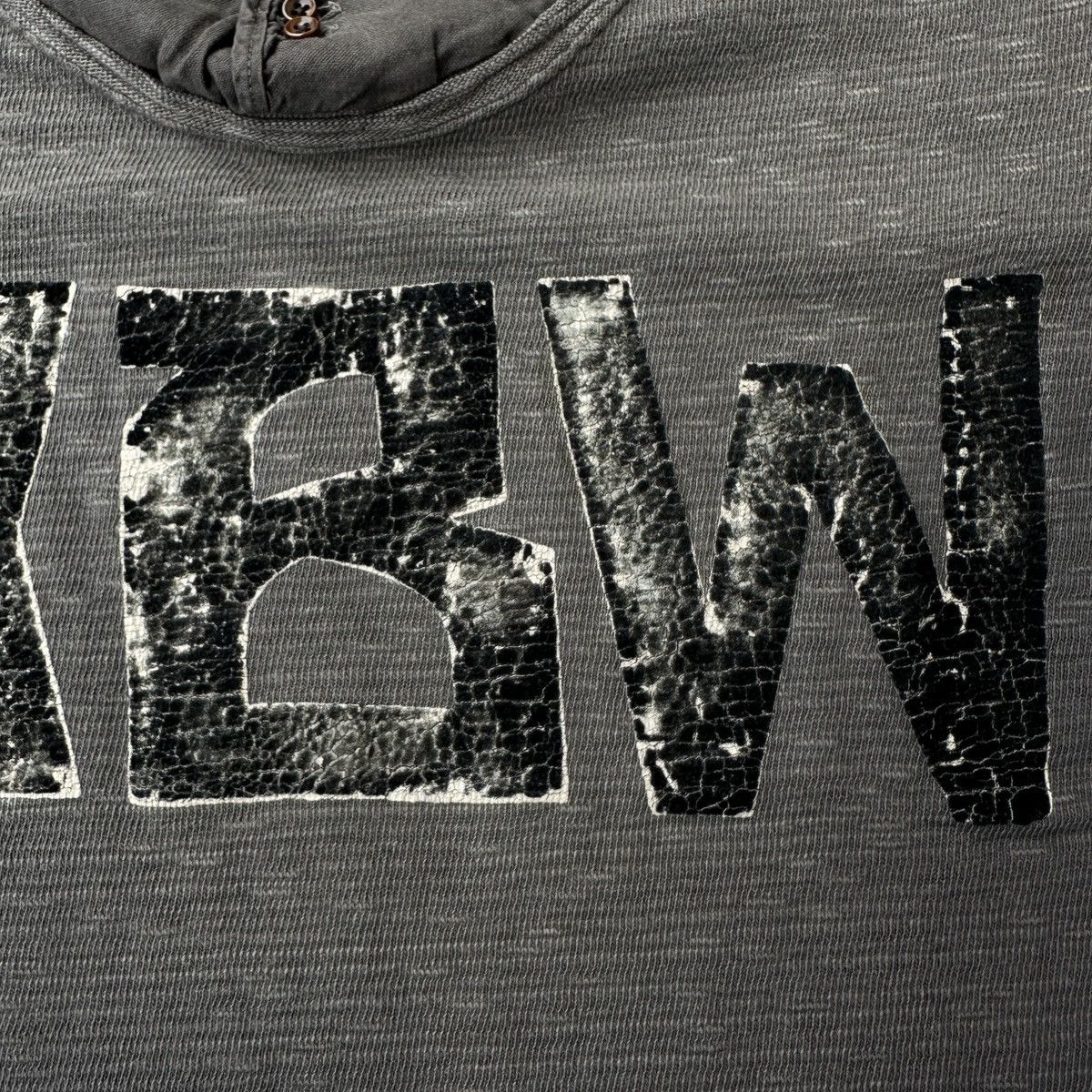 Kapital Kapital XBW layered Sumi ink loopwheel lettered Henley tee Size US M / EU 48-50 / 2 - 7 Thumbnail