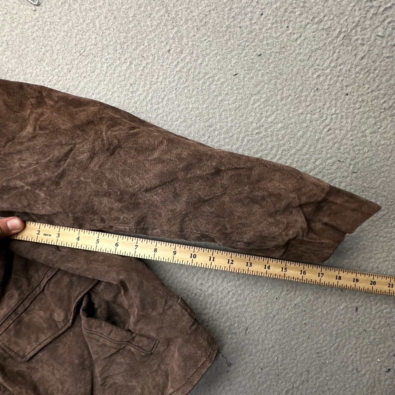 Other Vintage JLC Bomber Suede Leather Jacket Mens Medium Size US M / EU 48-50 / 2 - 4 Thumbnail