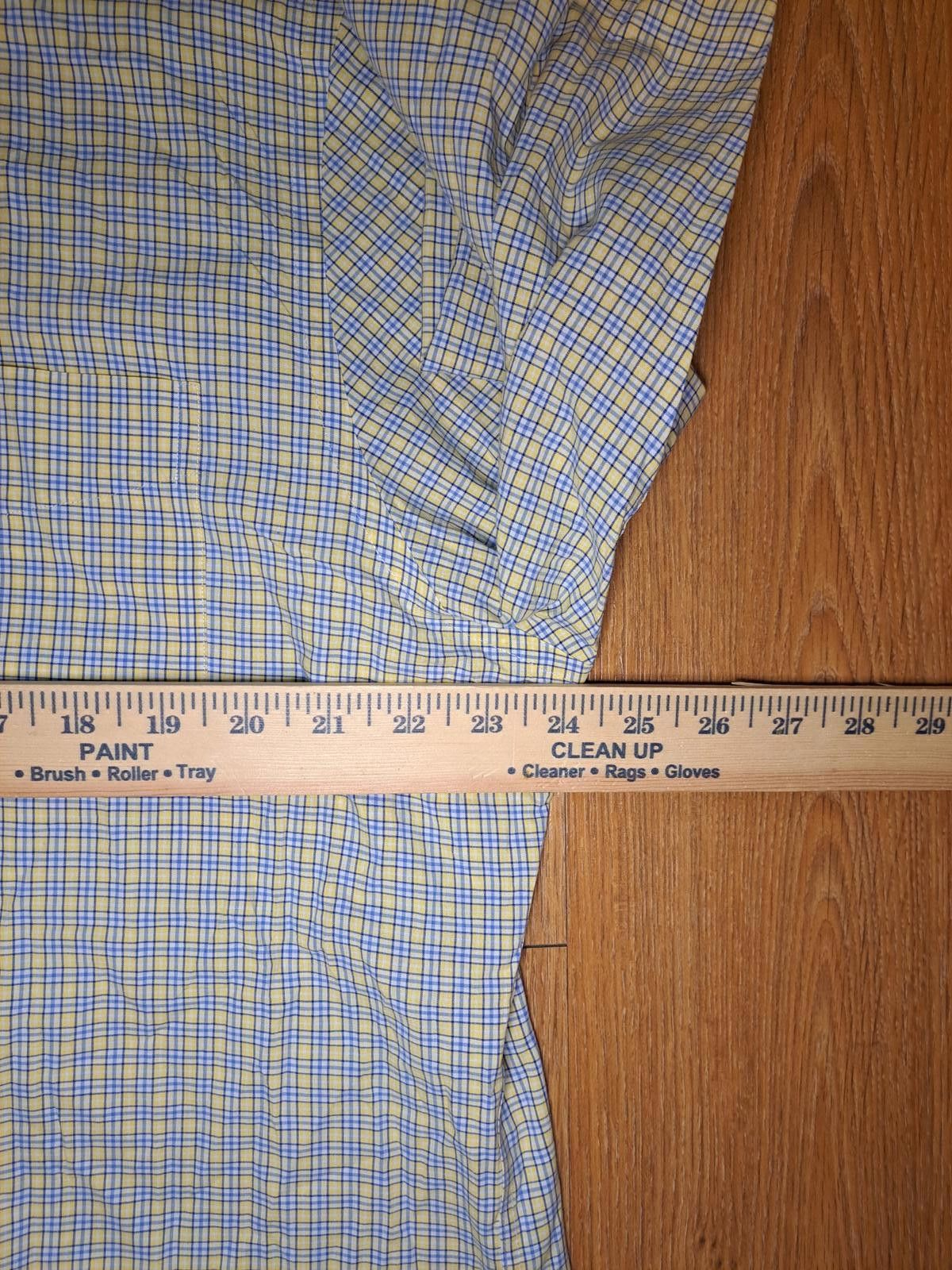 Polo Ralph Lauren Ralph Lauren Button Up Dress Shirt XL 17-32/33 Yellow Plaid Size US XL / EU 56 / 4 - 6 Thumbnail