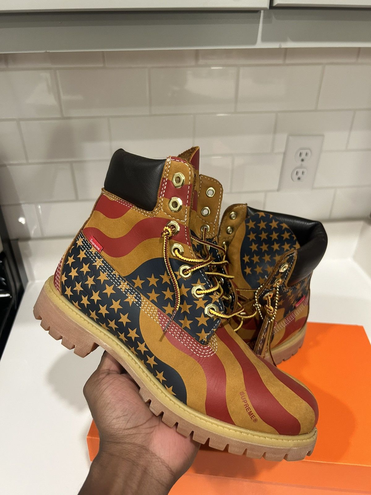 Stars SUPREME 靴 boots TIMBERLAND Stripes