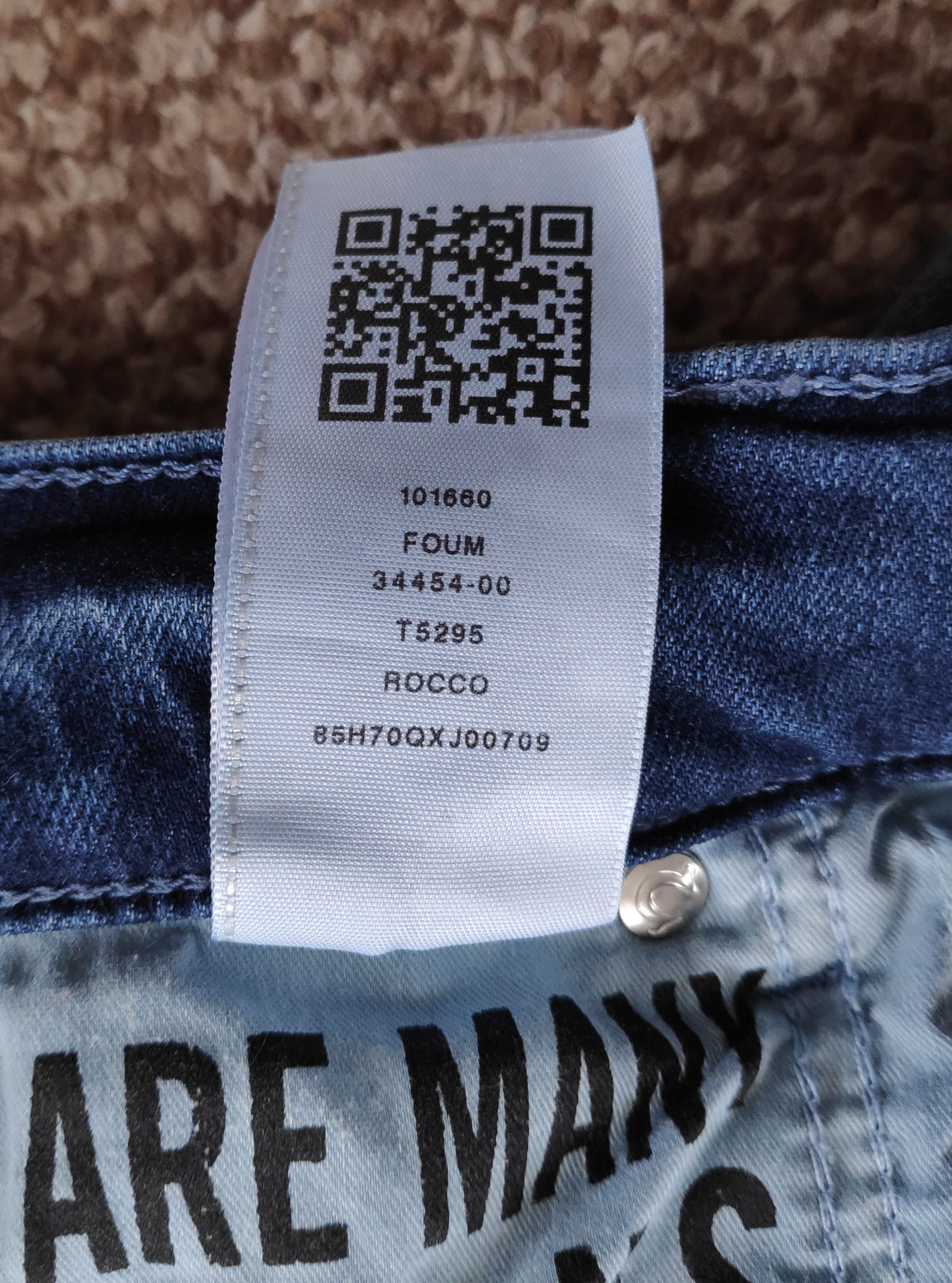 True Religion True Religion Rocco Skinny Denim Jeans sz W34 Size US 34 / EU 50 - 12 Thumbnail